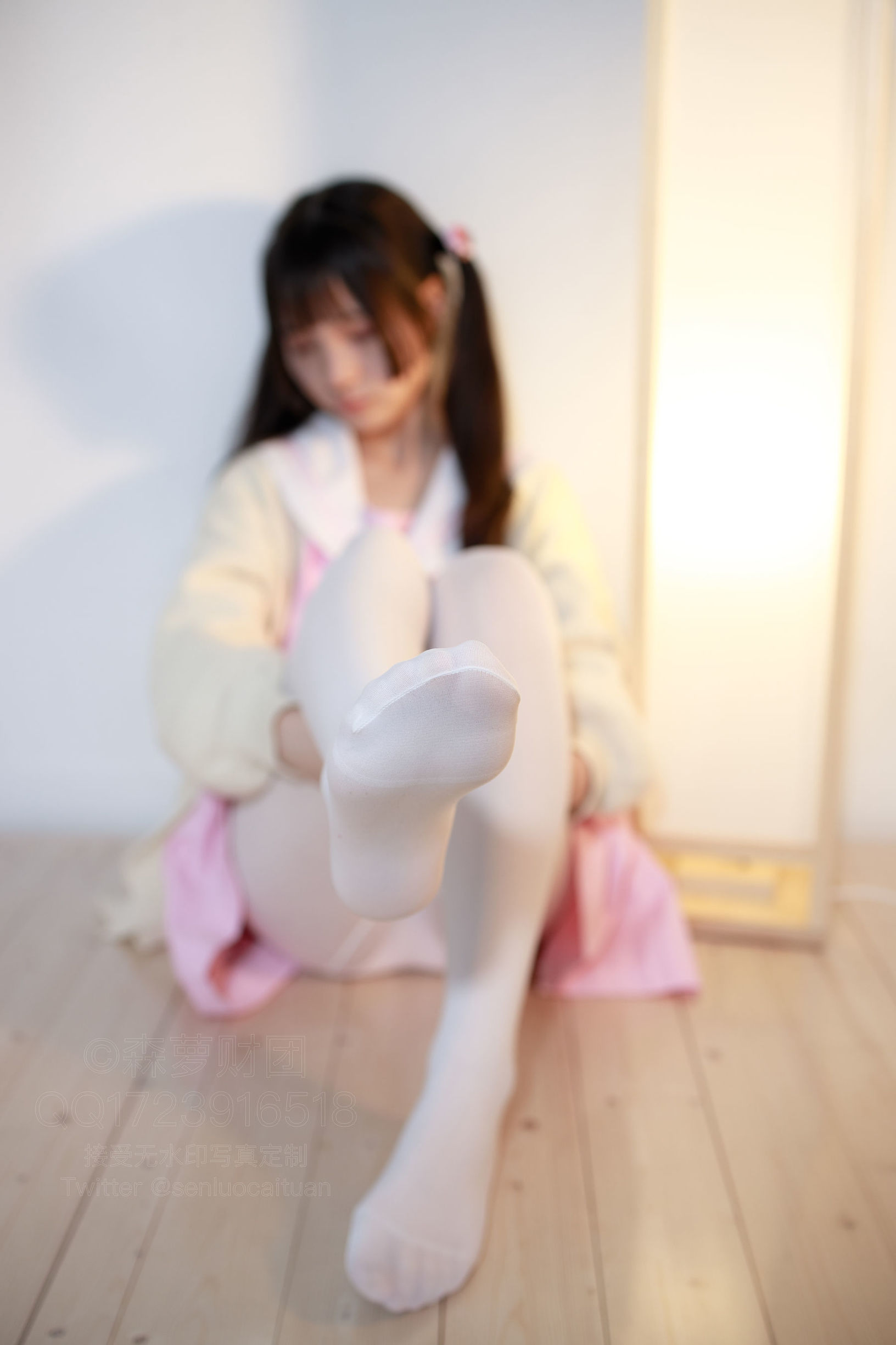 森ロ財団] X-059 ロリ白スト80D