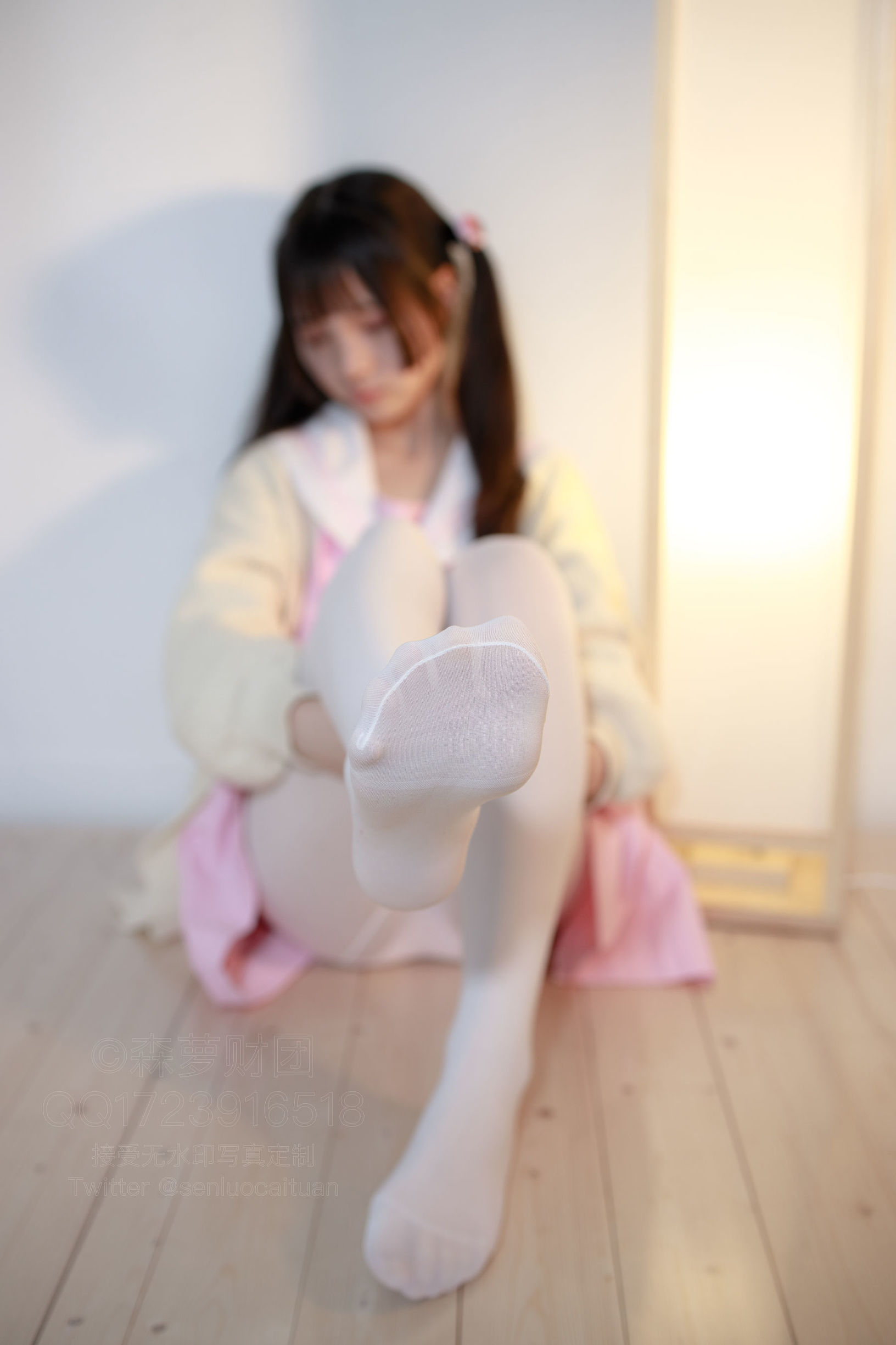 森ロ財団] X-059 ロリ白スト80D