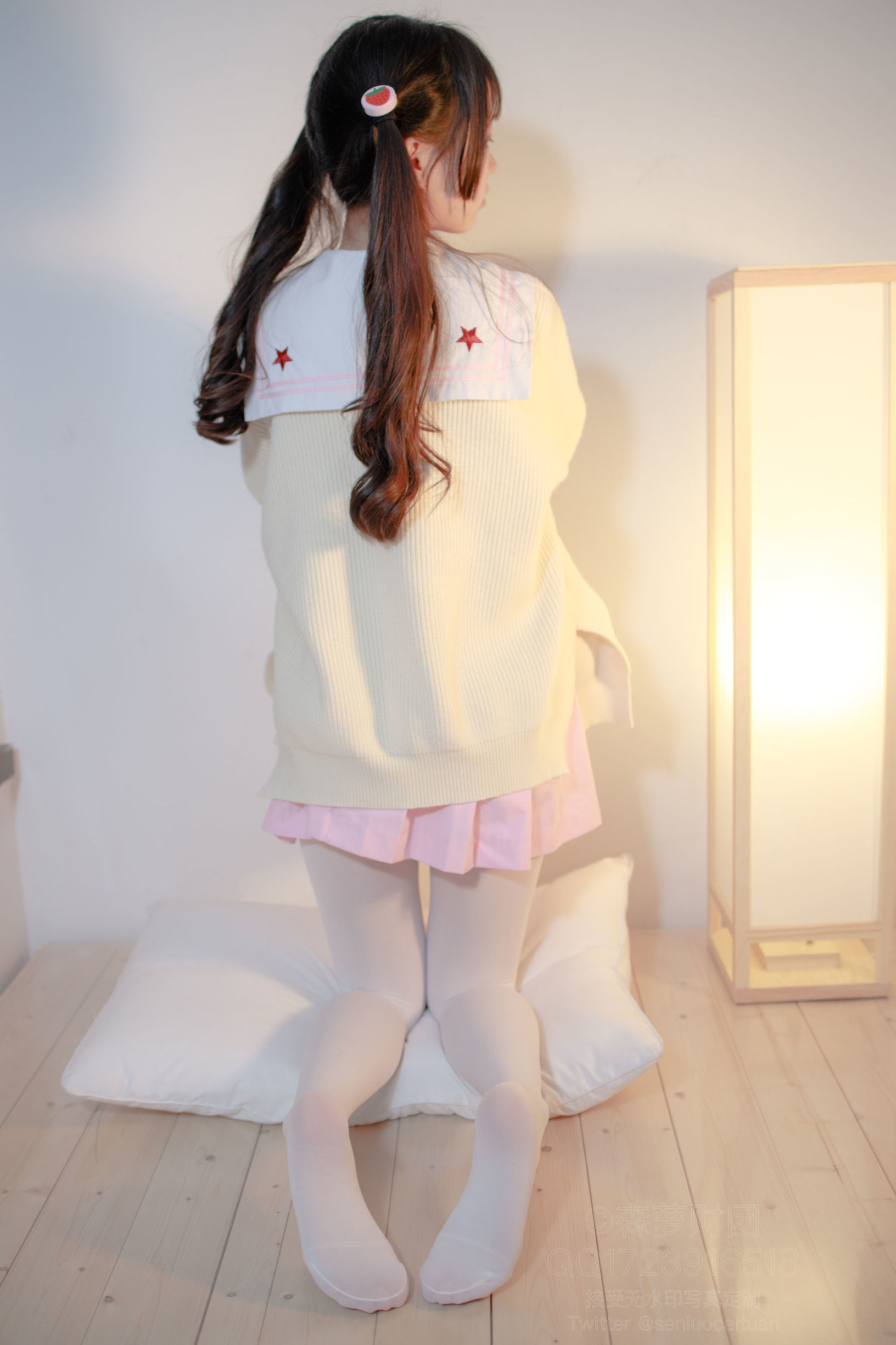 Senluo X-059 White Stocking 80D Set