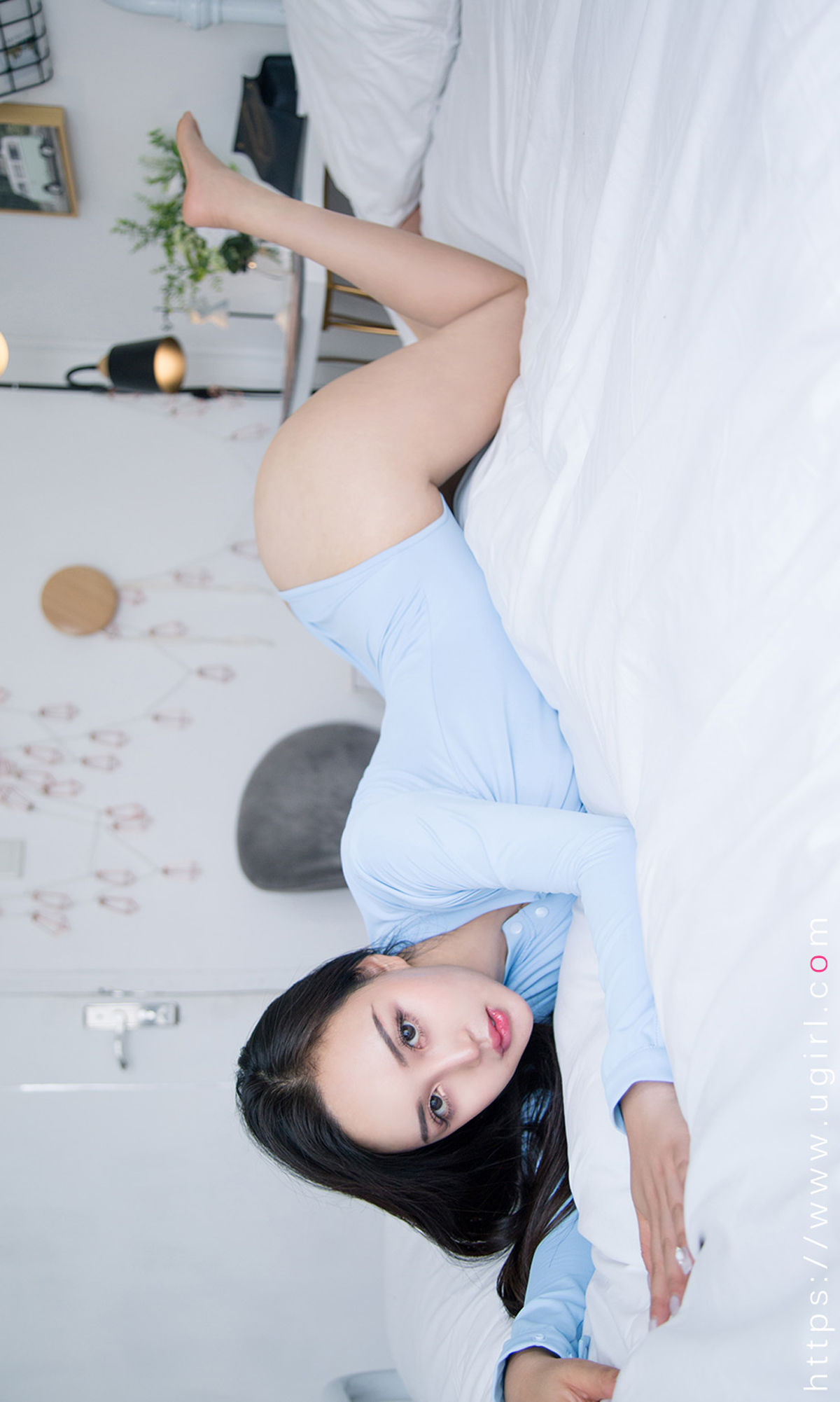 Aiyouwu Ugirls] No.1917 Yang Xiaomin The Pale Blue You