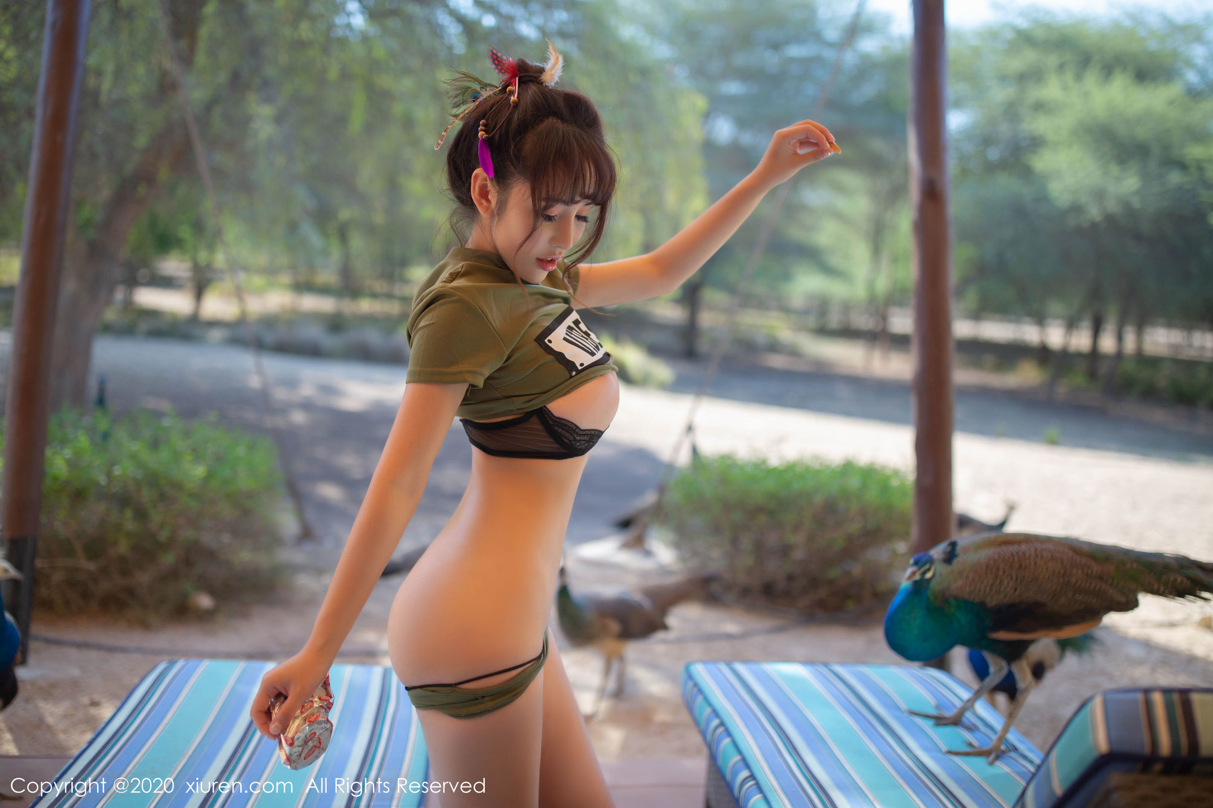 Show Ren XIUREN] Số 2070 Tao Hy Lạc_lele