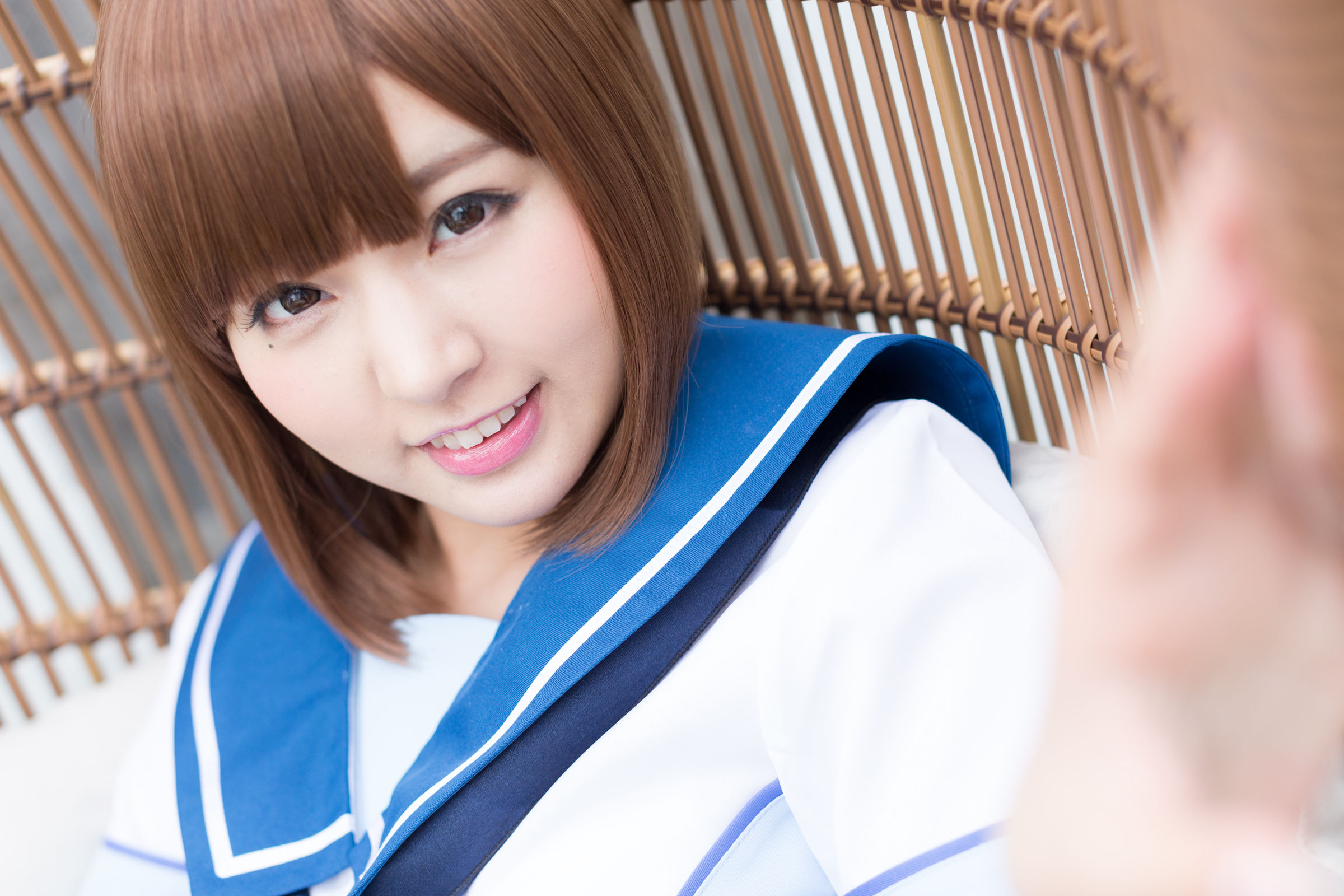 ネット美女] 彩乃なな 新年癒し系福利