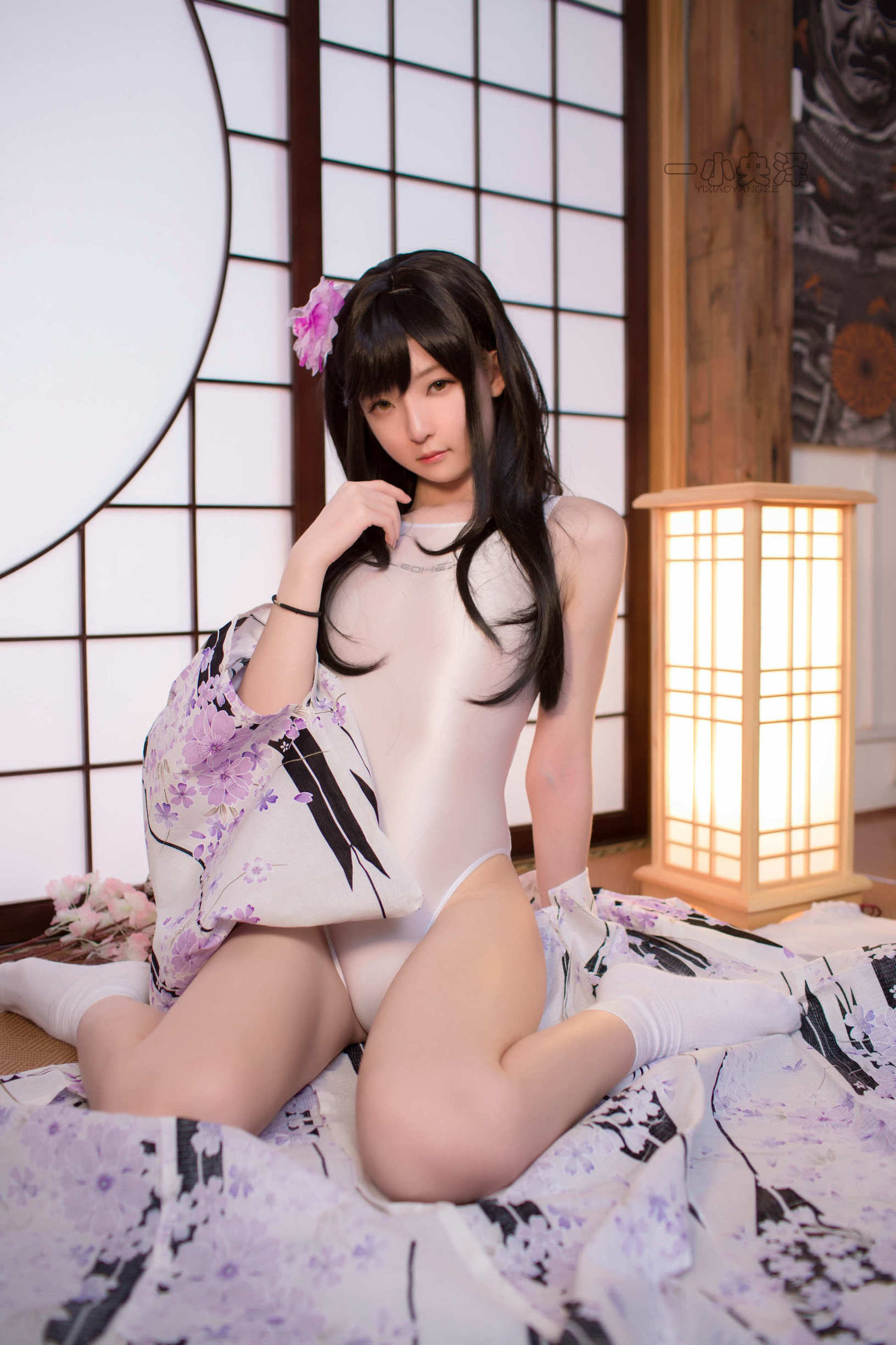 ロリータコスプレ] イーショウオウゼ - 和服と短いソックス