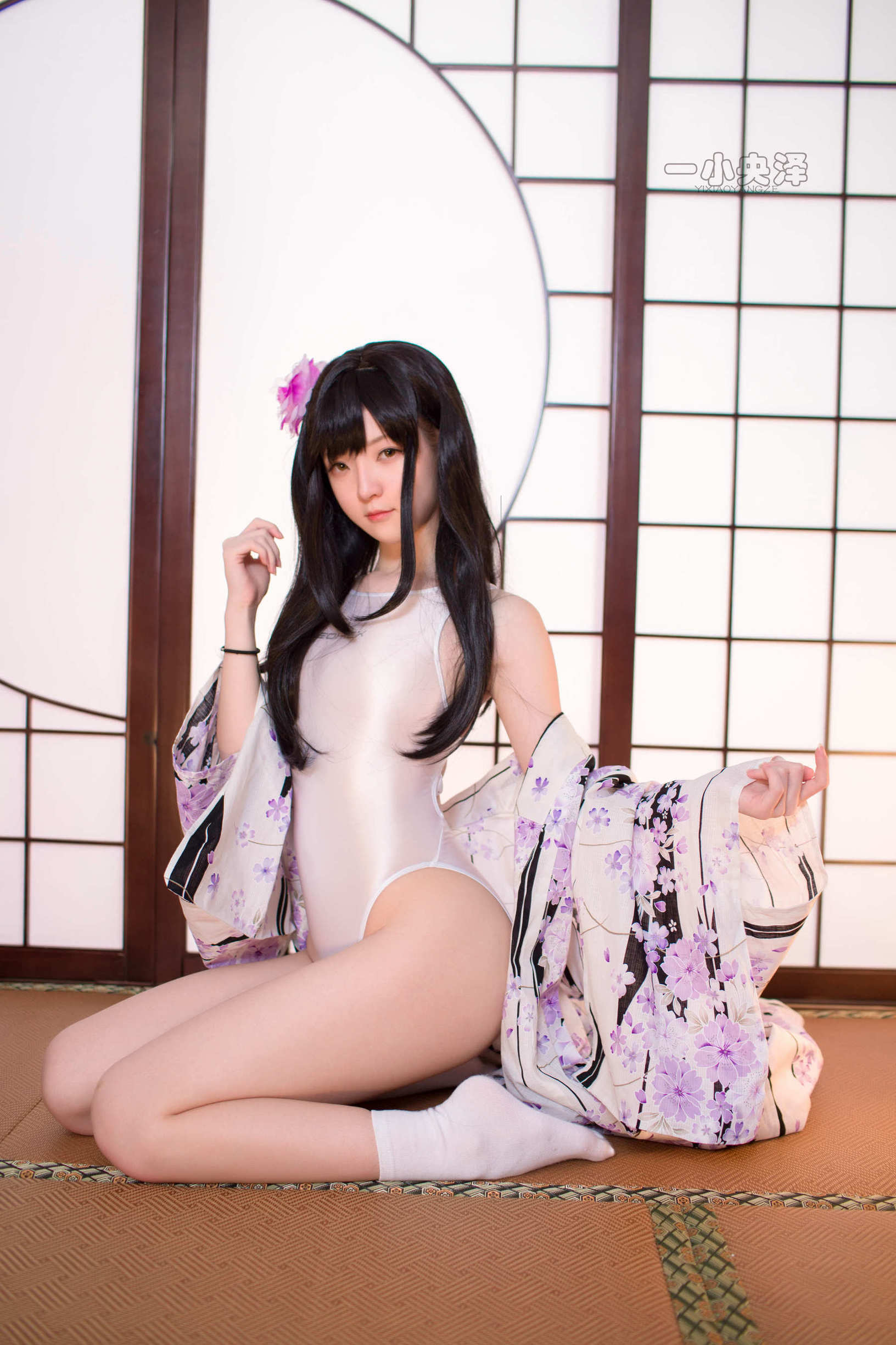 ロリータコスプレ] イーショウオウゼ - 和服と短いソックス
