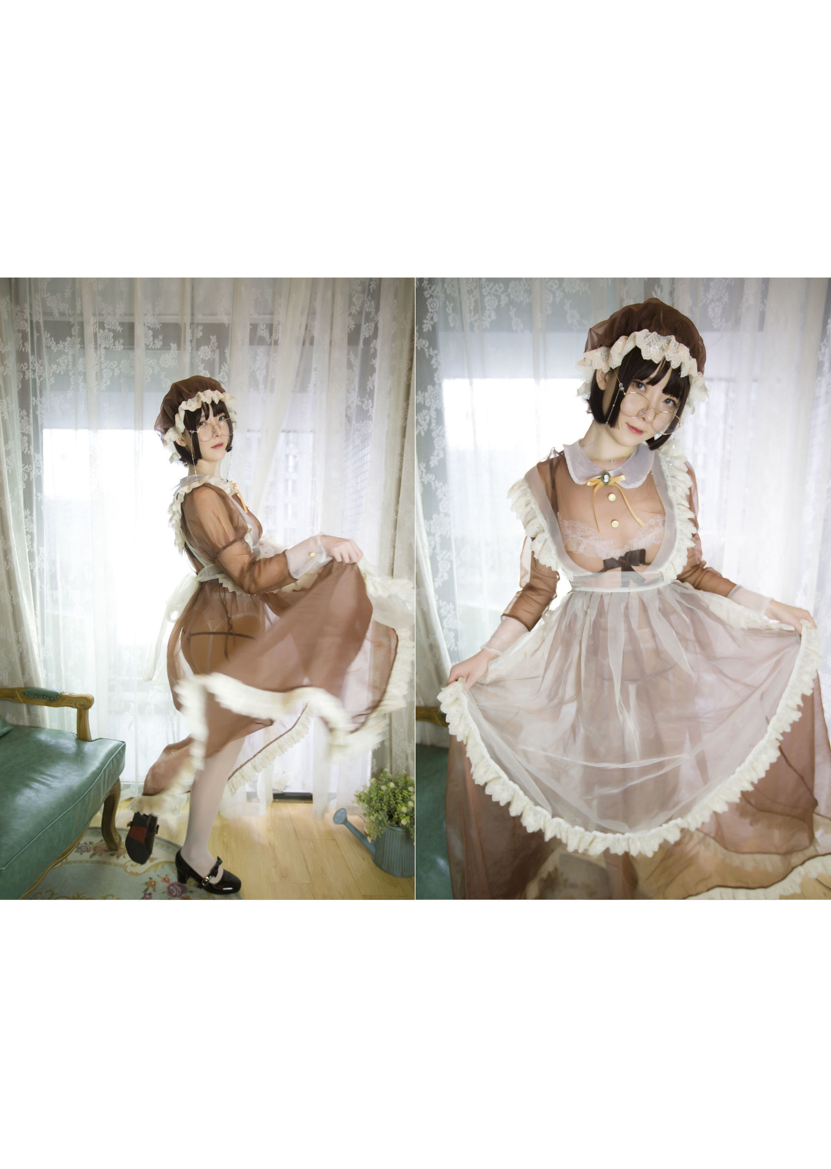 ロリータCOS] イーシャオヤンゼ - メイドの新装