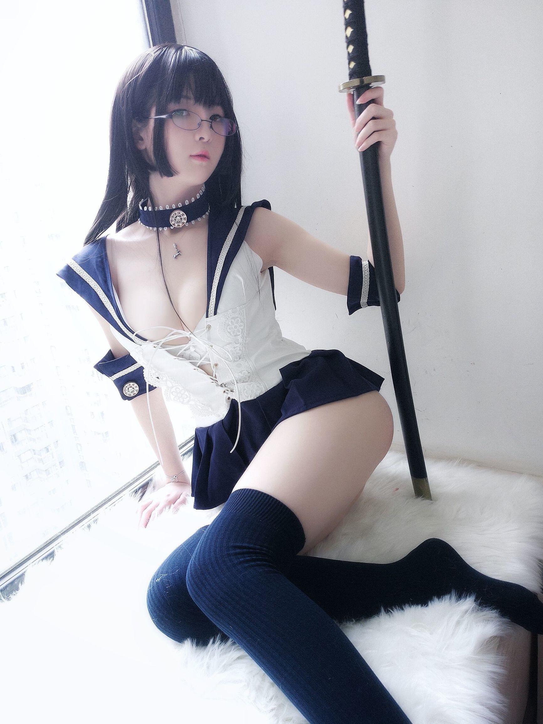 Cosplay  belle ta] Yixiao Yangze - Kiếm samurai và Áo thủy thủ