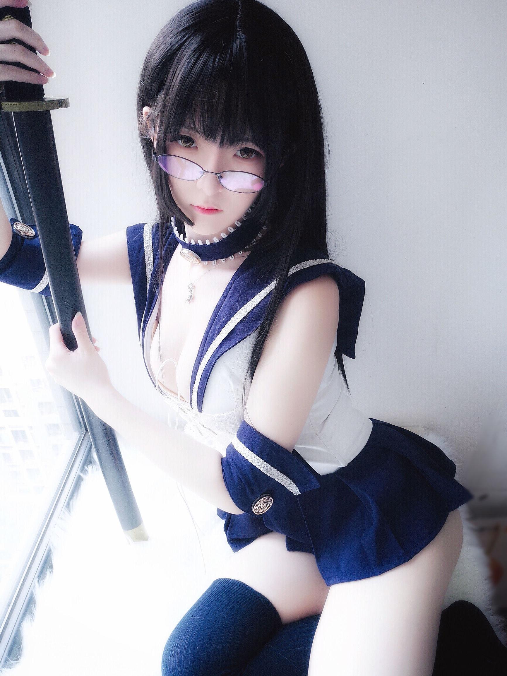 Cosplay  belle ta] Yixiao Yangze - Kiếm samurai và Áo thủy thủ