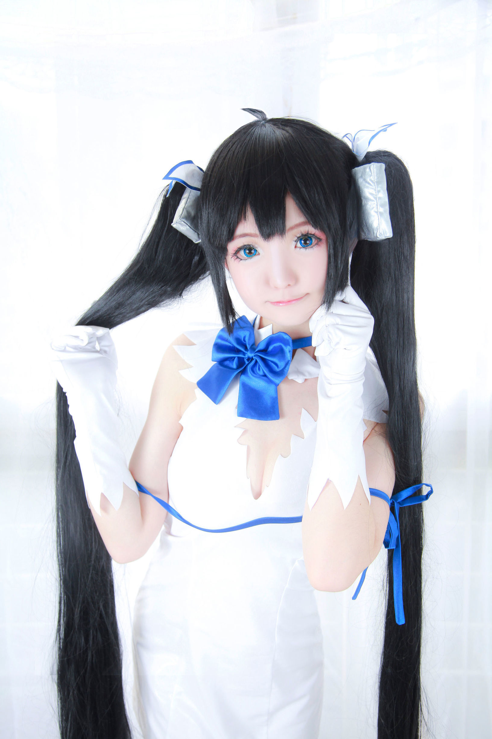 โลลิ คอสเพลย์] อีเซี่ยวหยางเซ่ - เฮสเทีย+กระต่ายดำ+ถ่ายภาพส่วนตัว