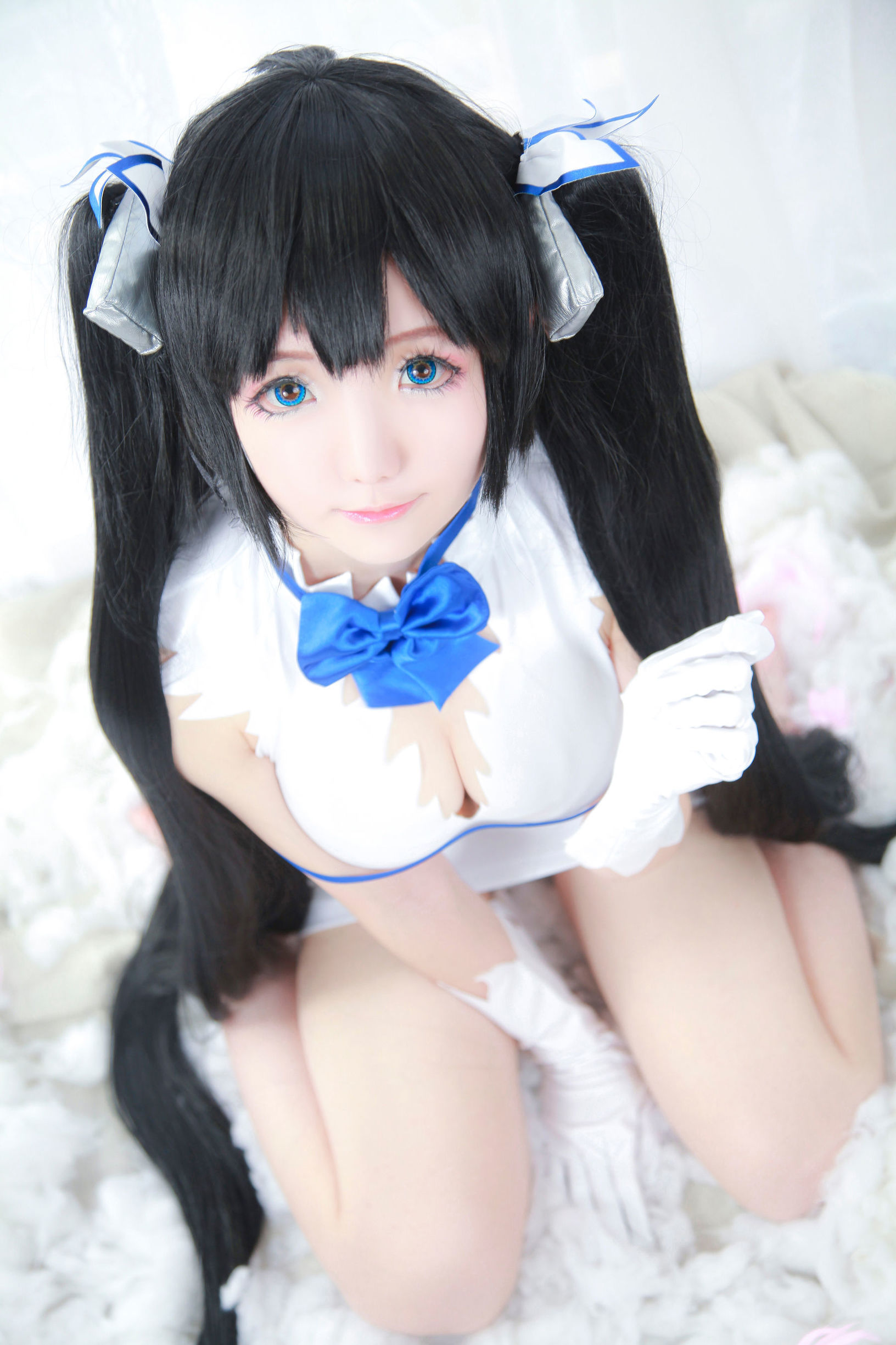 โลลิ คอสเพลย์] อีเซี่ยวหยางเซ่ - เฮสเทีย+กระต่ายดำ+ถ่ายภาพส่วนตัว