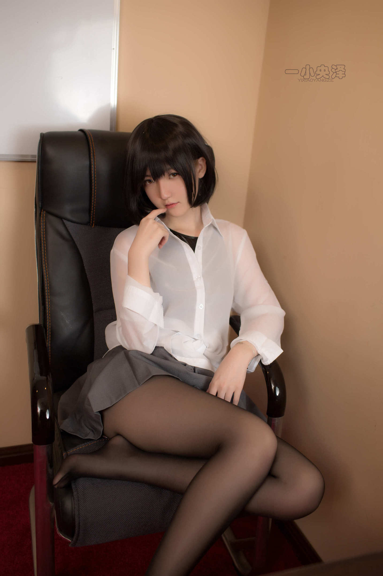  belle ta Cosplay] Nhất Tiểu Dương Trạch - Vớ Đen