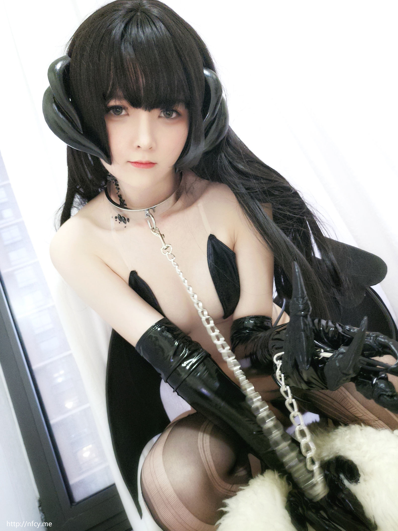  belle ta COS] Yi Xiao Yang Ze - Black Dragon Girl