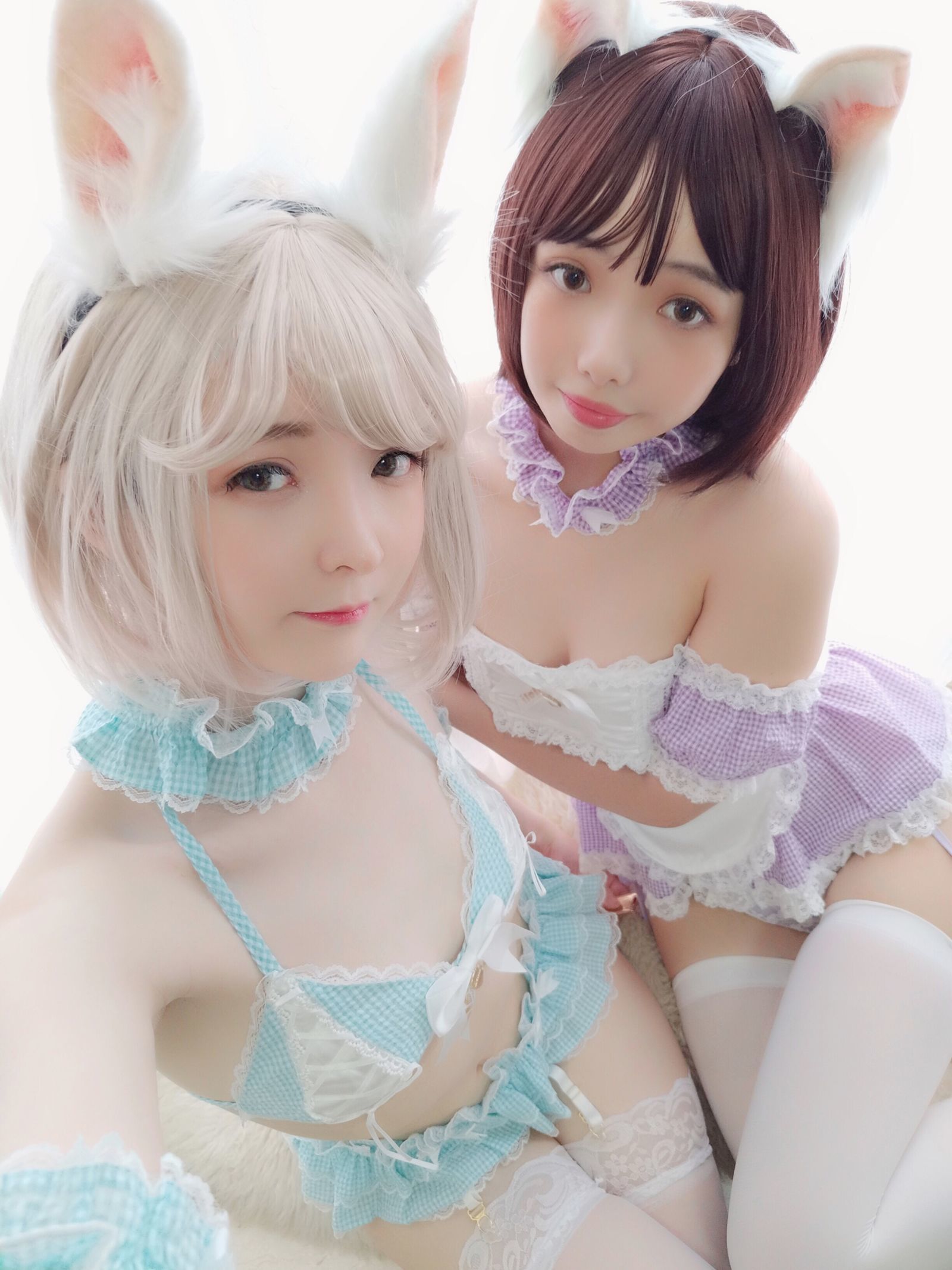 ロリCOS] イーシャオヤンゼ&ウェンメイ - 風鈴花とラベンダー