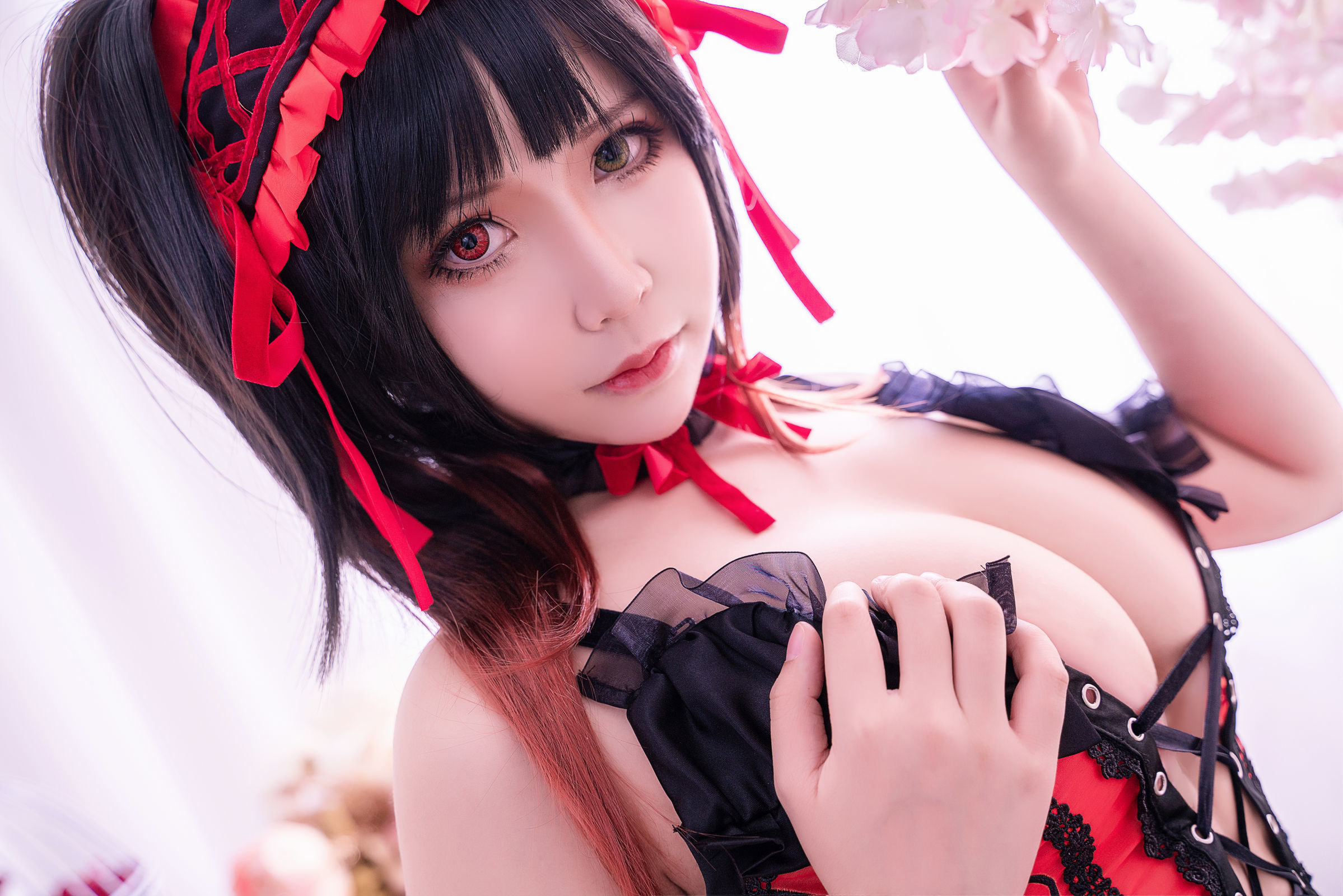  belle  Cosplay] Cô gái 2D ôm Mozi aa - Kurumi Renda đen