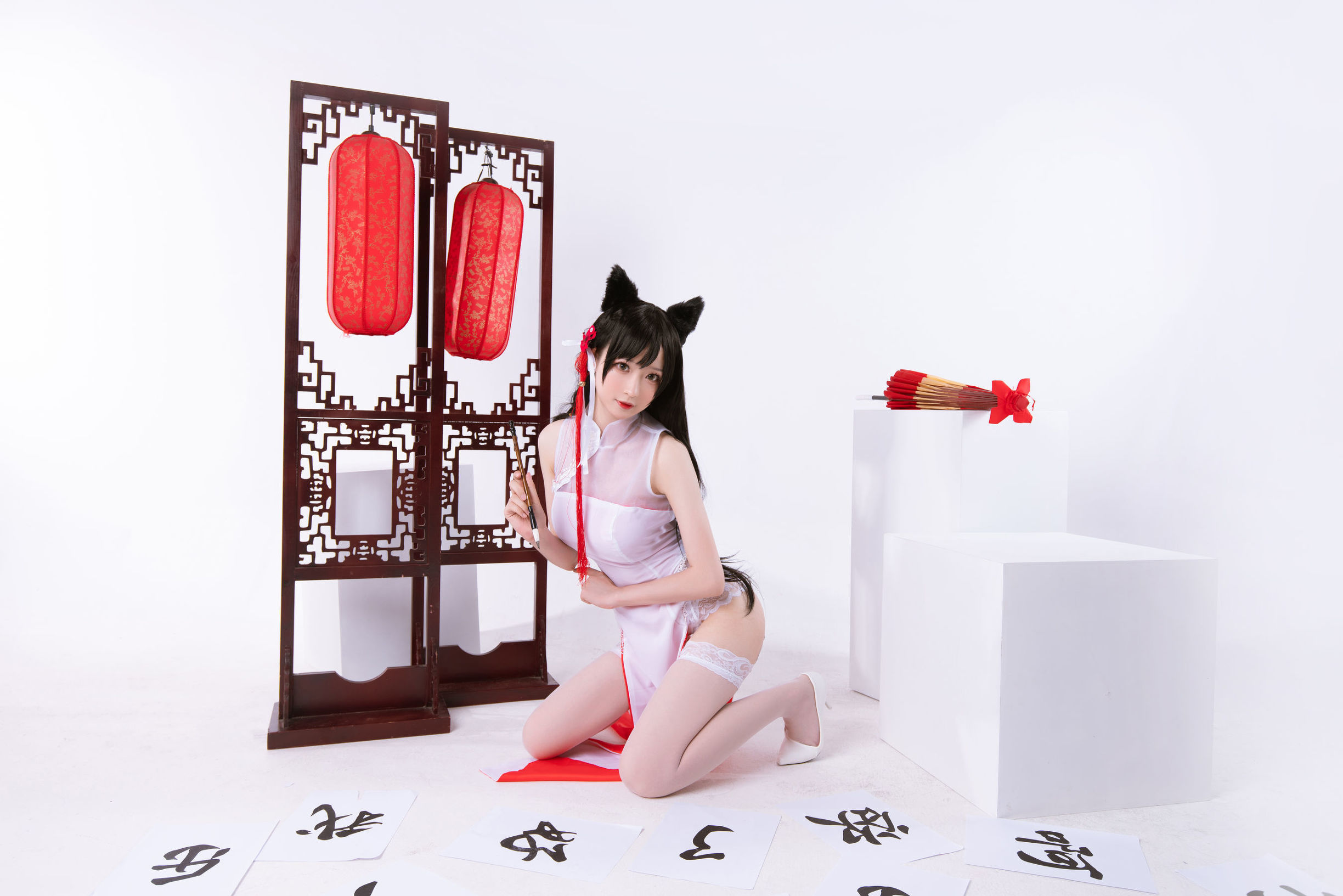 蘿莉COS] 南宮 - 高雄愛宕旗袍 南宮牙妹雙人
