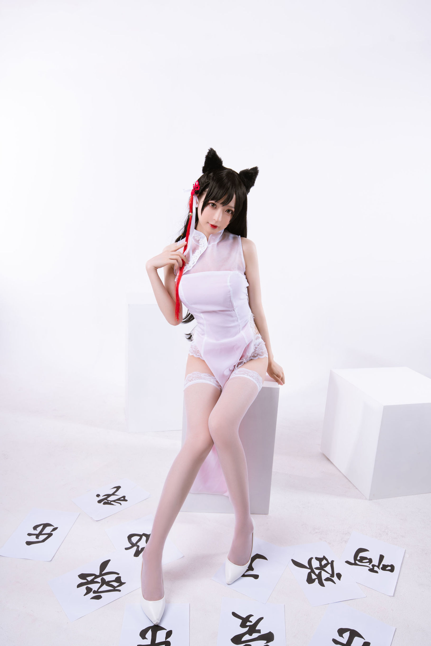  belle ta COS] Nangong - Takao Atago Qipao Nangong Yamei Duet