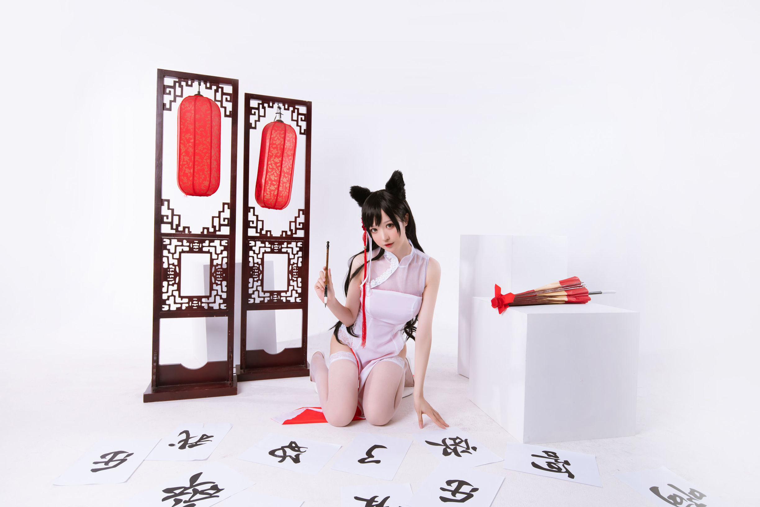 蘿莉COS] 南宮 - 高雄愛宕旗袍 南宮牙妹雙人