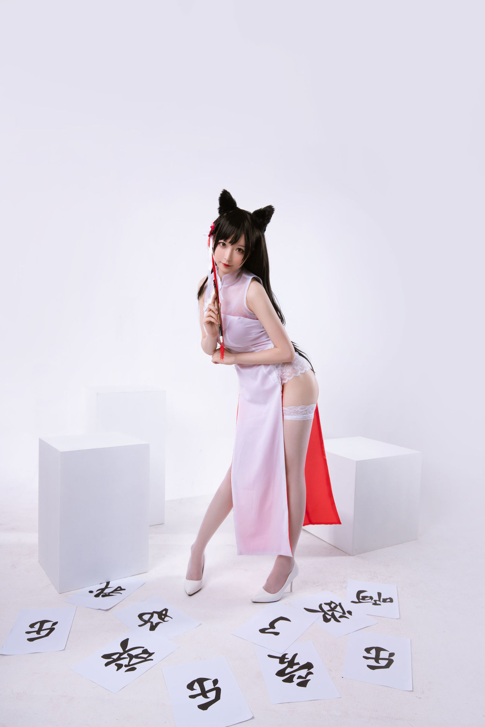  belle ta COS] Nangong - Takao Atago Qipao Nangong Yamei Duet