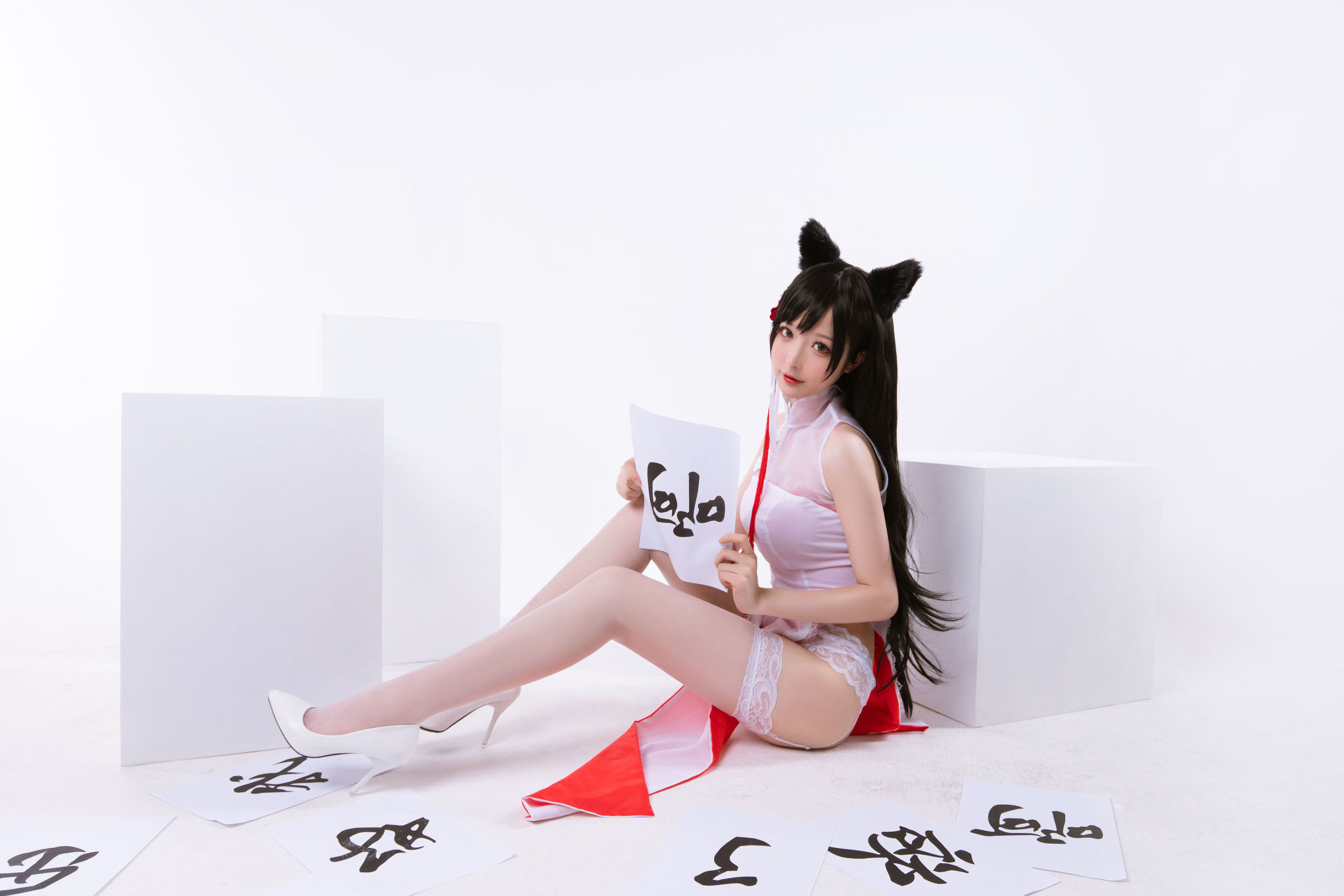  belle ta COS] Nangong - Takao Atago Qipao Nangong Yamei Duet