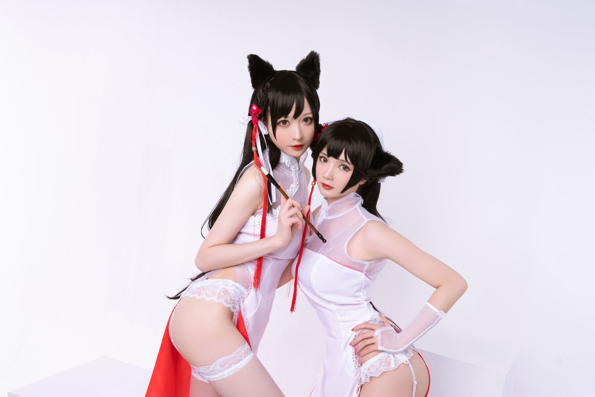  belle ta COS] Nangong - Takao Atago Qipao Nangong Yamei Duet