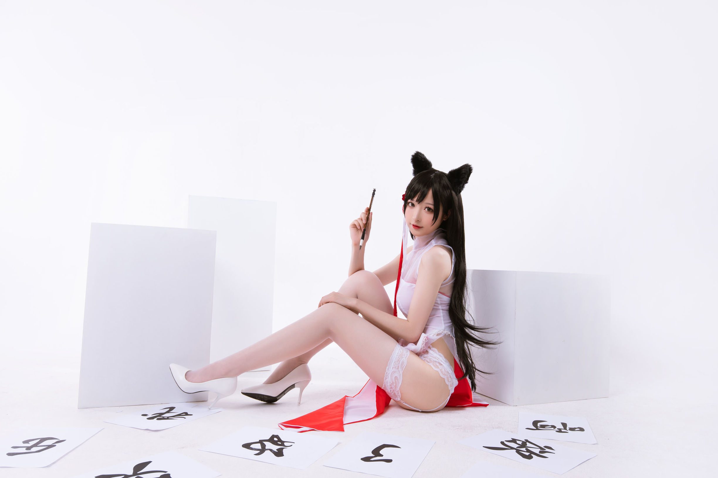  belle ta COS] Nangong - Takao Atago Qipao Nangong Yamei Duet