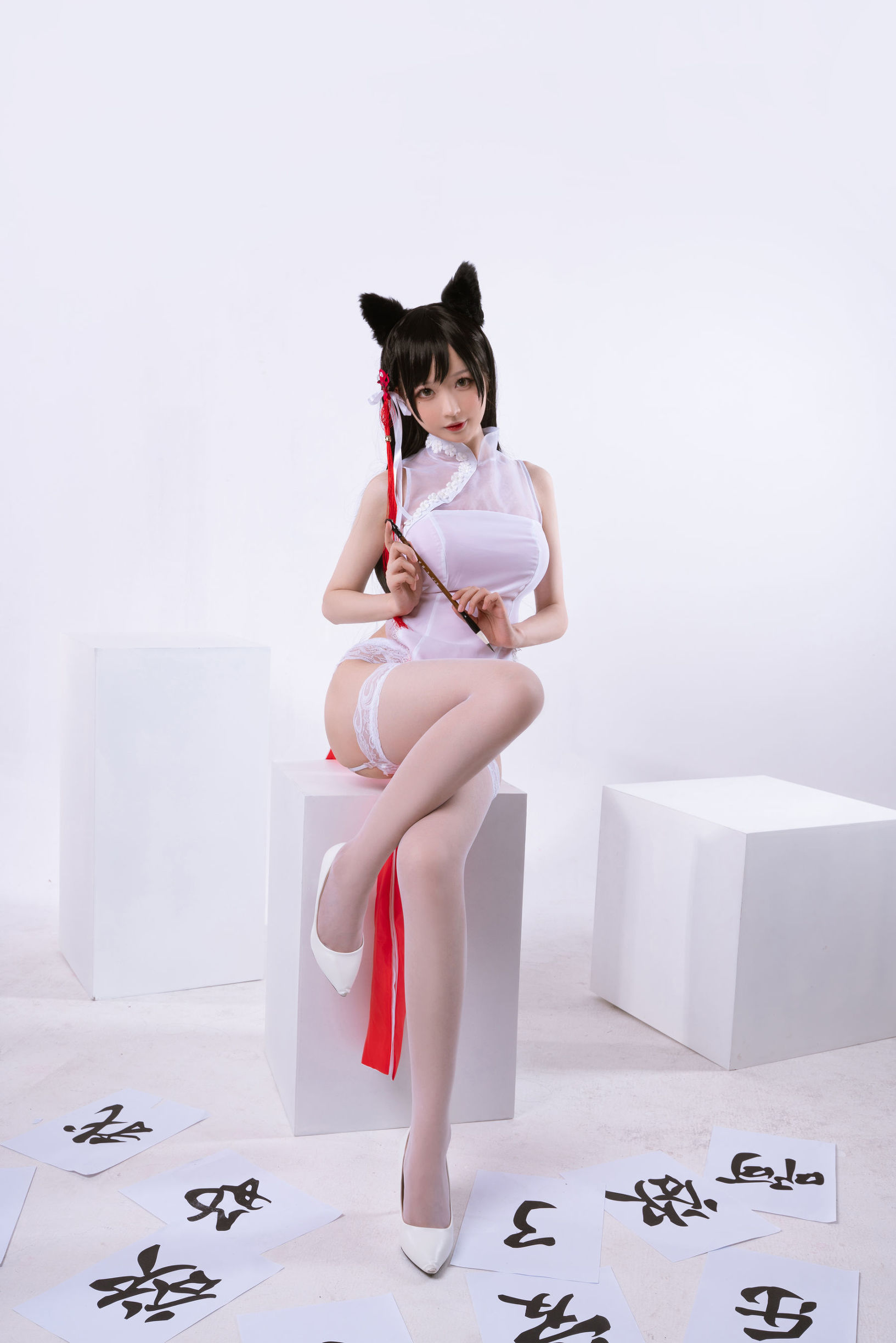  belle ta COS] Nangong - Takao Atago Qipao Nangong Yamei Duet