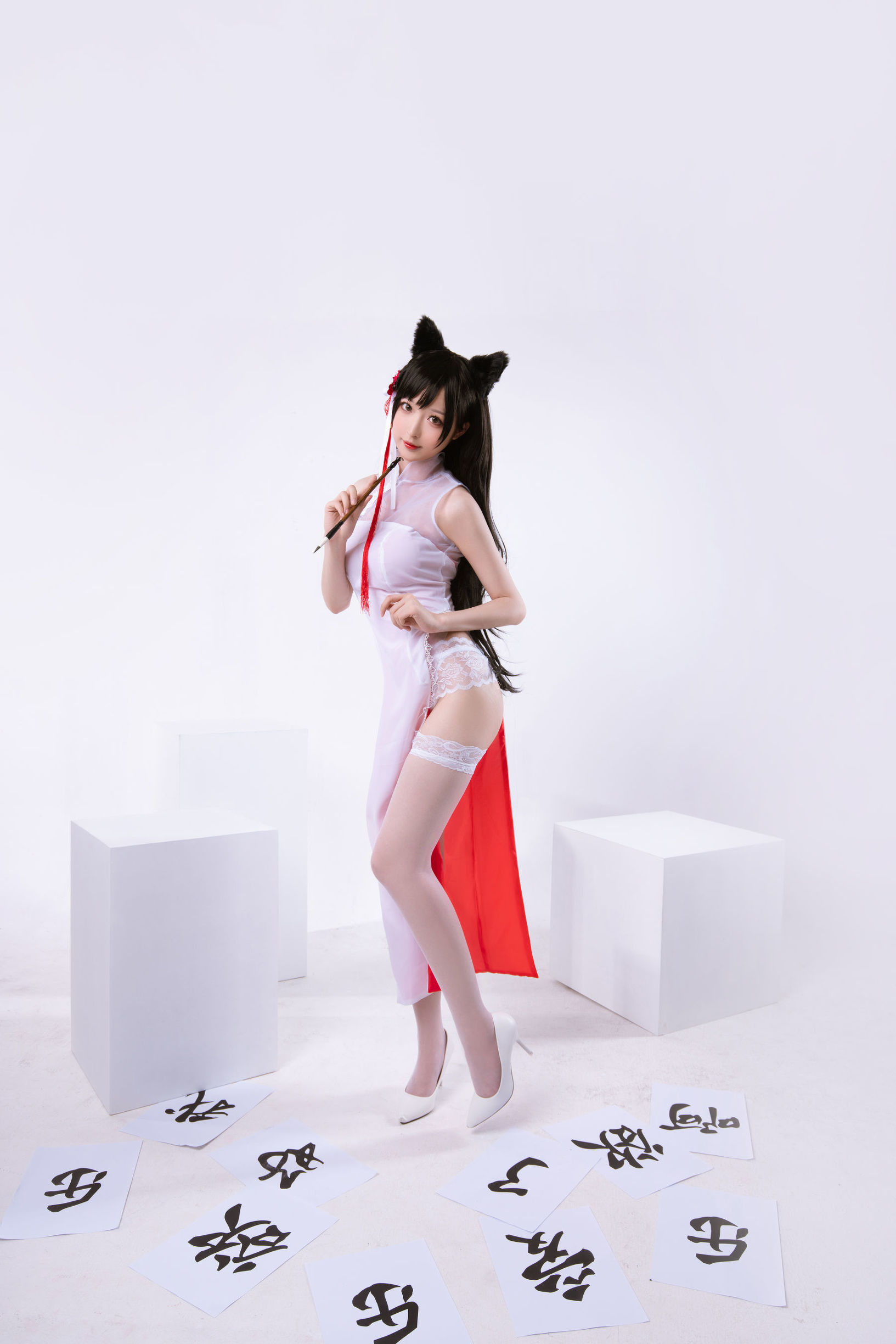  belle ta COS] Nangong - Takao Atago Qipao Nangong Yamei Duet