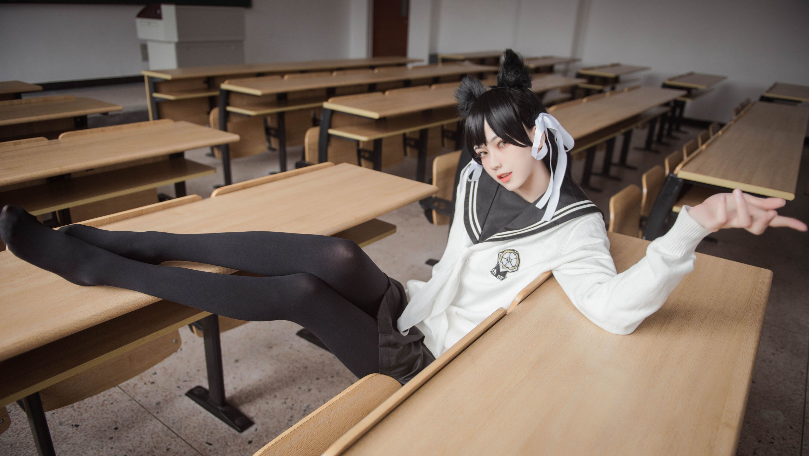 蘿莉COS] 小妖精你的負卿 - 愛宕制服