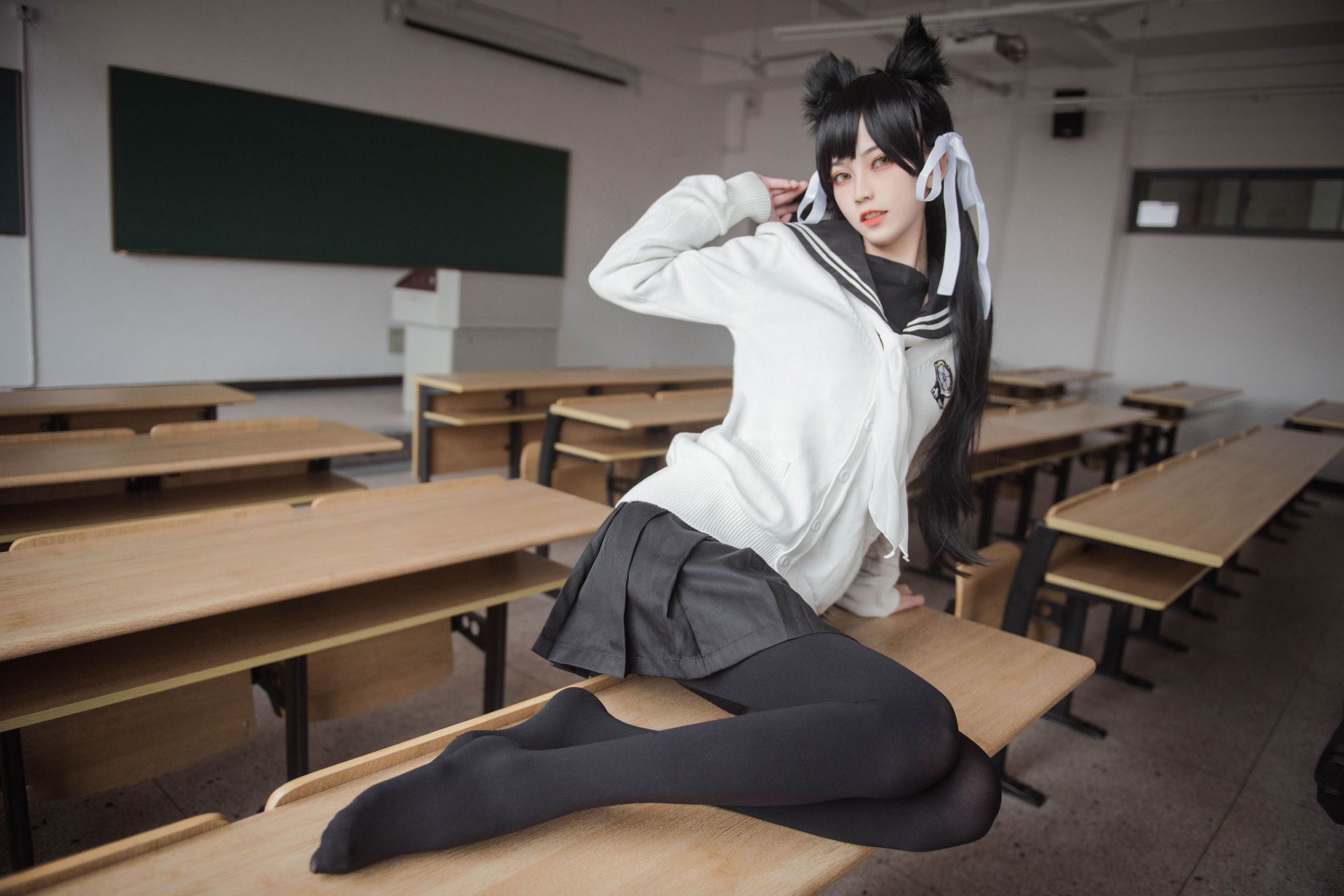 蘿莉COS] 小妖精你的負卿 - 愛宕制服