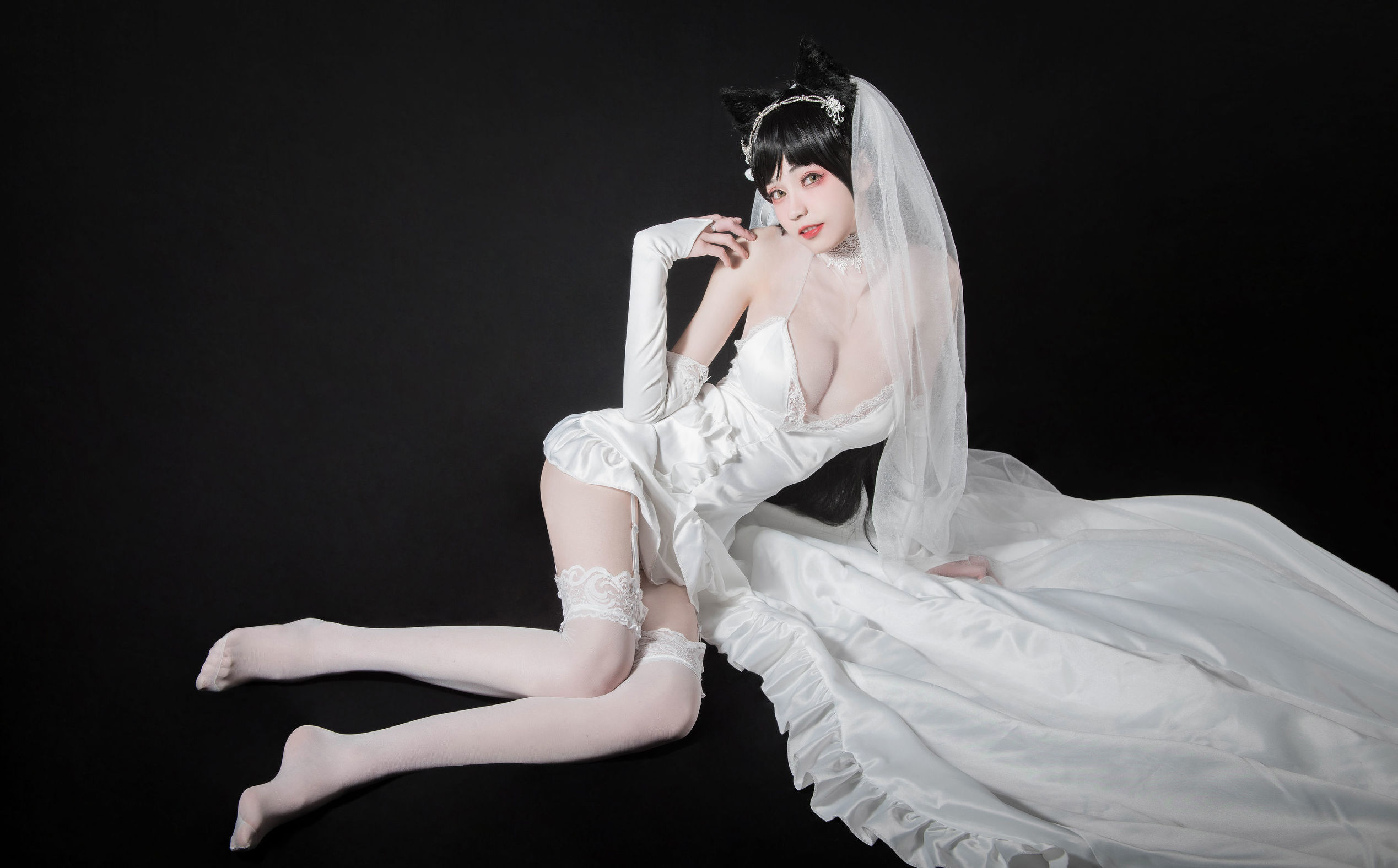 蘿莉COS] 小妖精你的負卿 - 愛宕花嫁