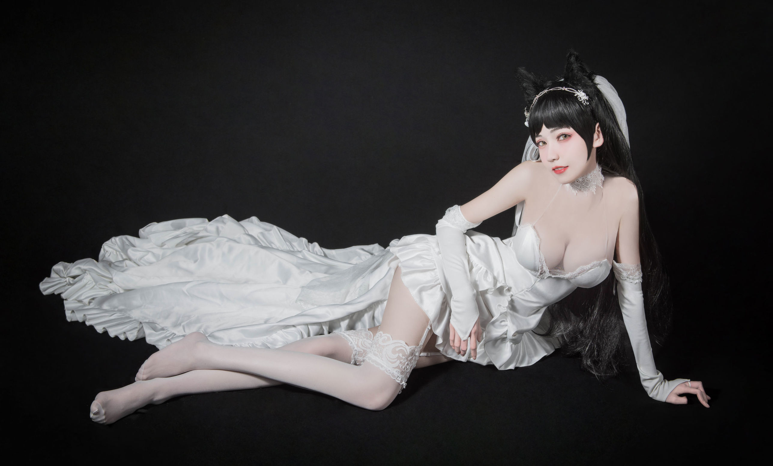 蘿莉COS] 小妖精你的負卿 - 愛宕花嫁