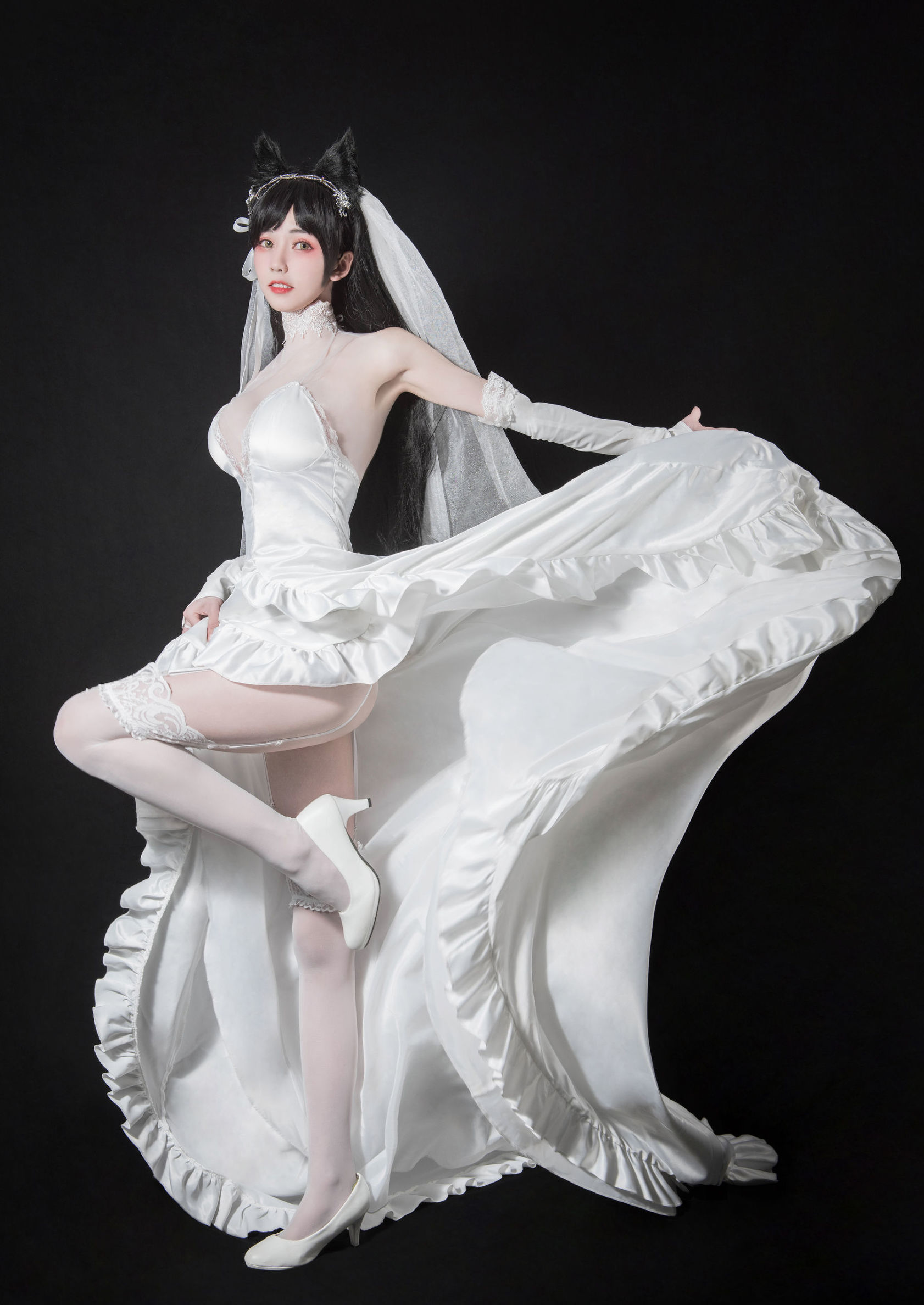 蘿莉COS] 小妖精你的負卿 - 愛宕花嫁