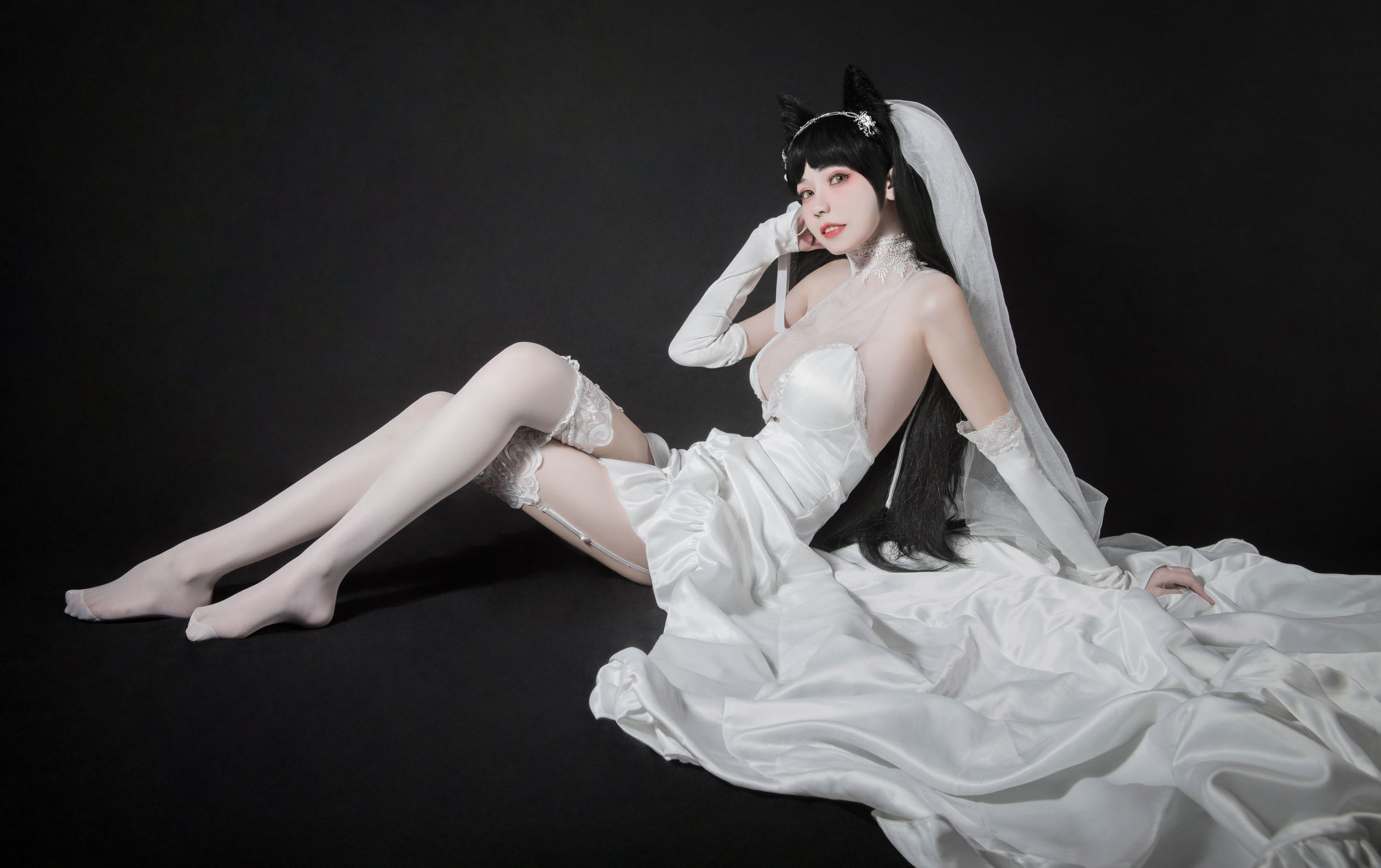蘿莉COS] 小妖精你的負卿 - 愛宕花嫁