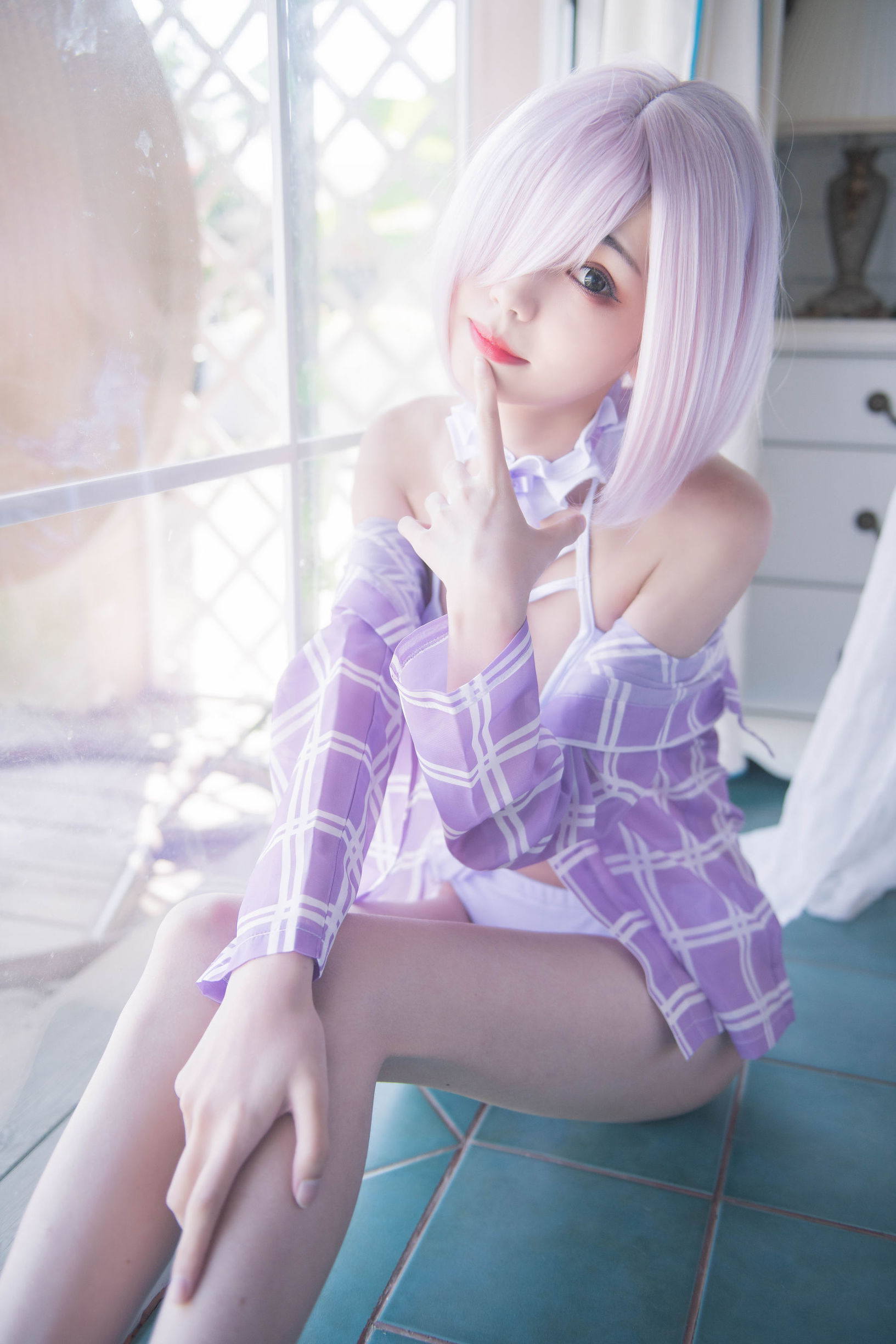 蘿莉COS] 小妖精你的負卿 - 瑪修泳裝
