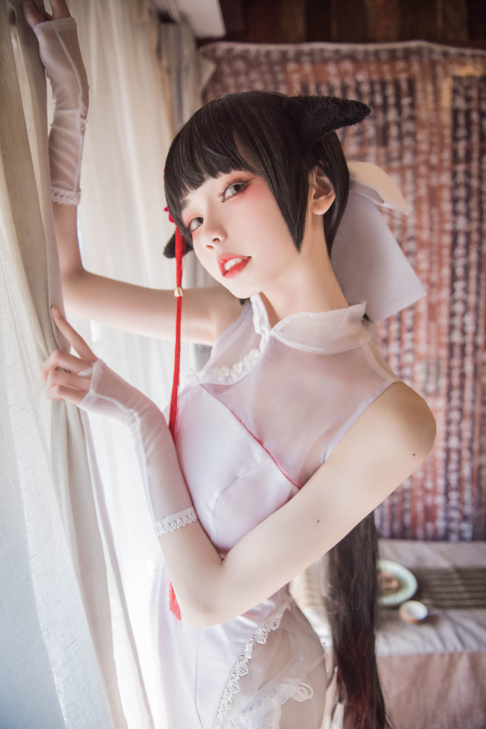 belle ta Cosplay] Little Fairy Your Fu Qing - Takao Qipao