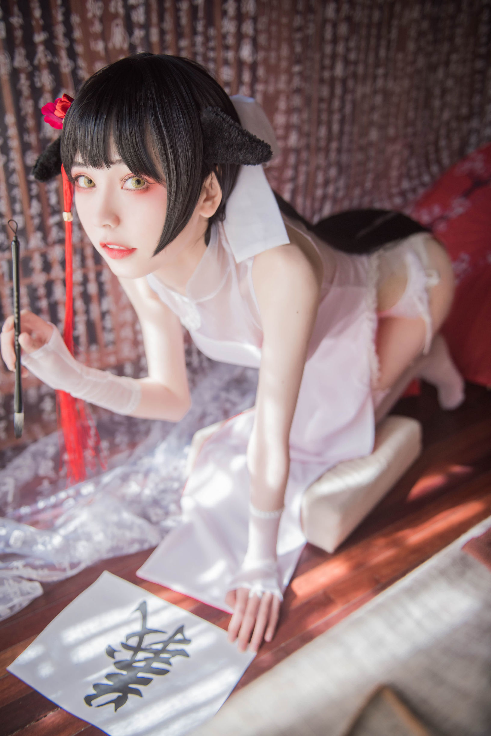  belle ta Cosplay] Little Fairy Your Fu Qing - Takao Qipao