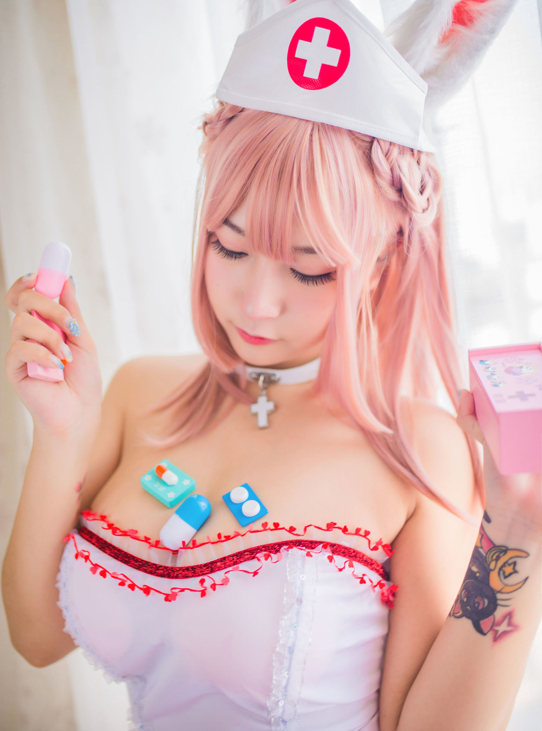  belle  COS] Cự Nhũ Mèo Cửu Jiang Sakura - Câu Chuyện Của Quái Thú