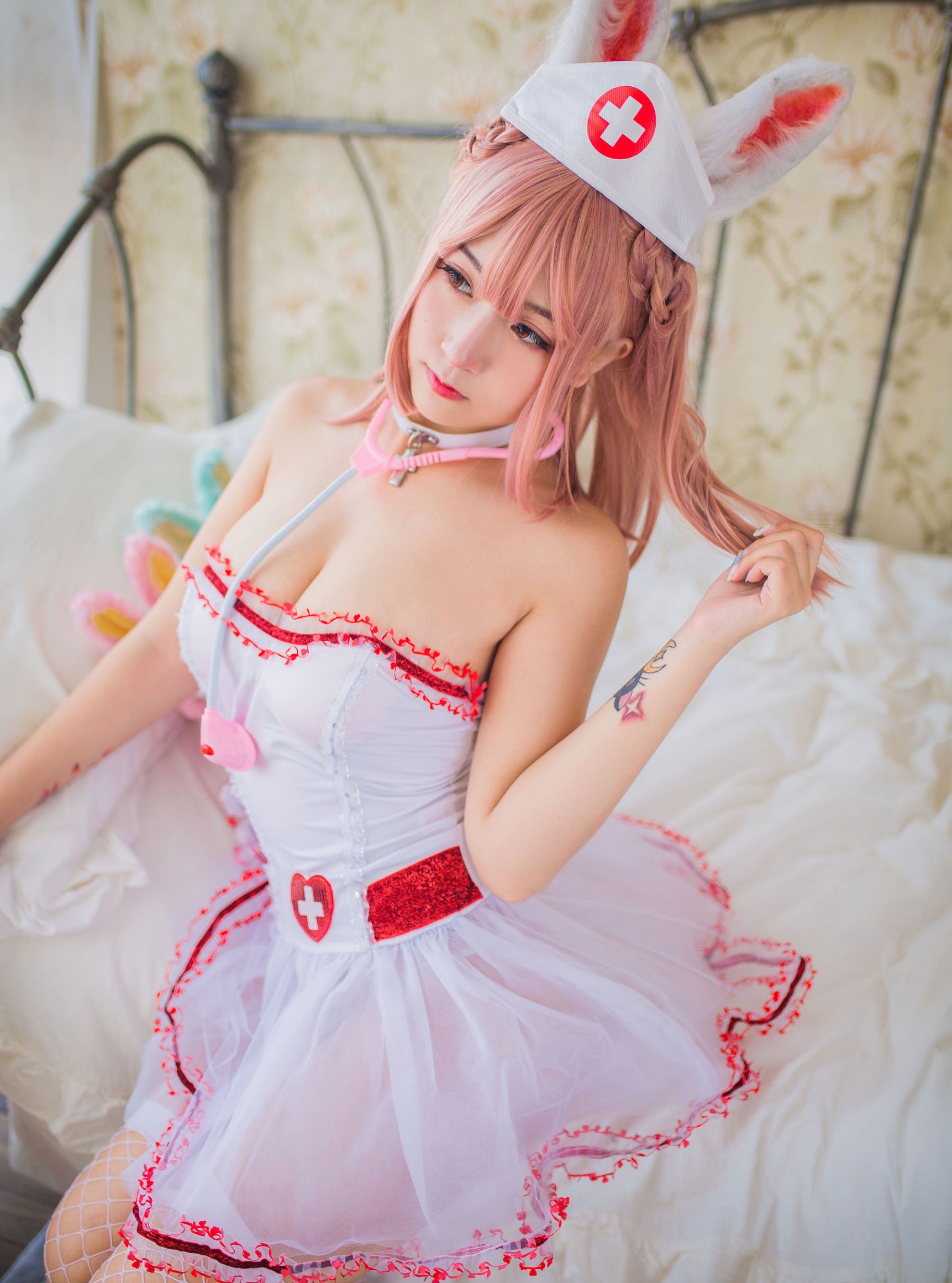 ロリCOS] 巨乳猫九ちゃんSakura - 獣の物語