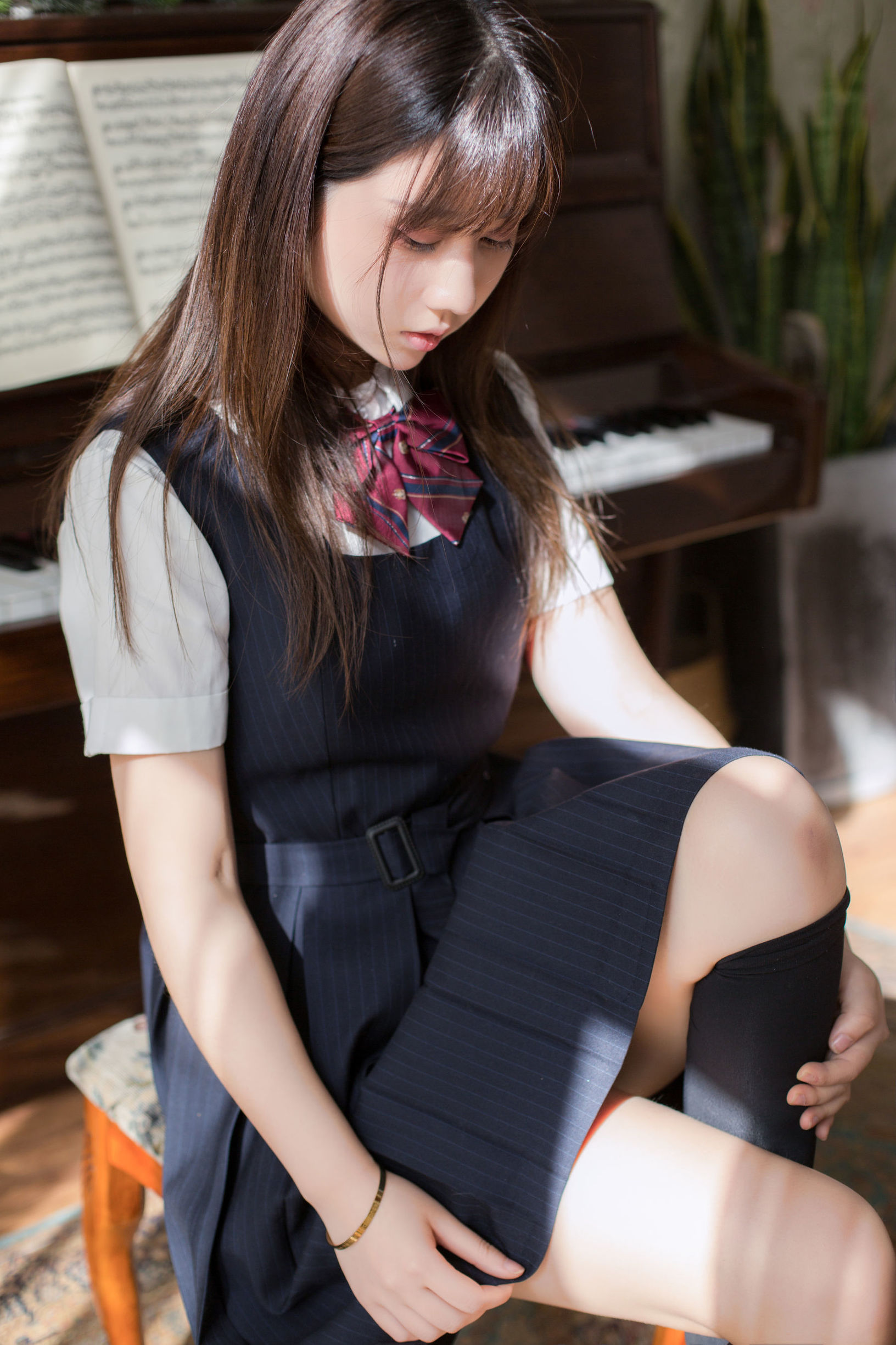 ロリコス] ウェイボー福利姬 ジンちゃん - 不知夢 制服