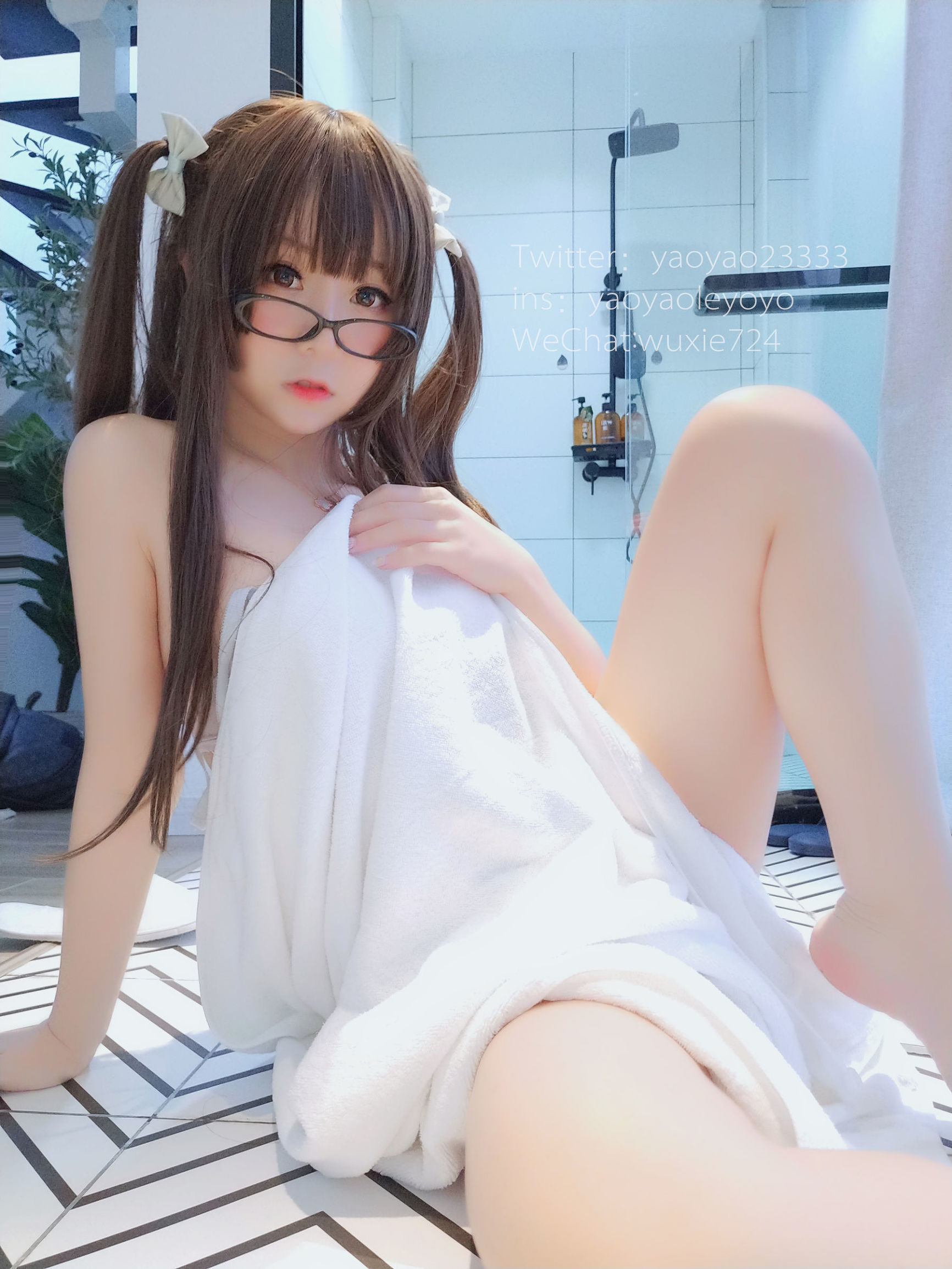  belle  Cosplay] YoYo - Gợi cảm Khăn tắm