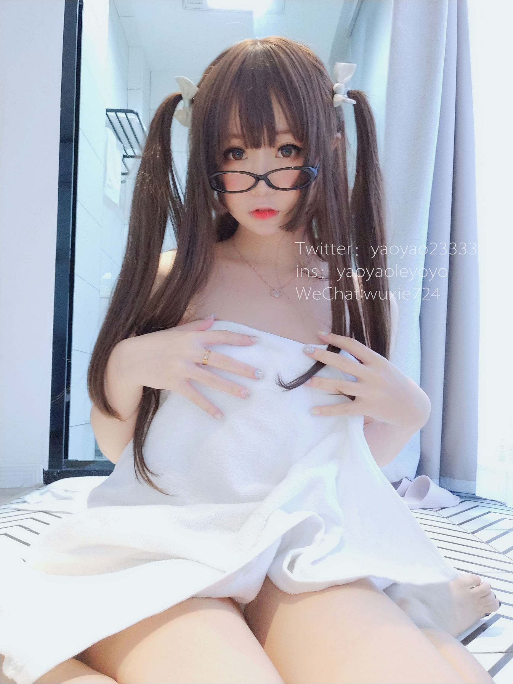  belle  Cosplay] YoYo - Gợi cảm Khăn tắm
