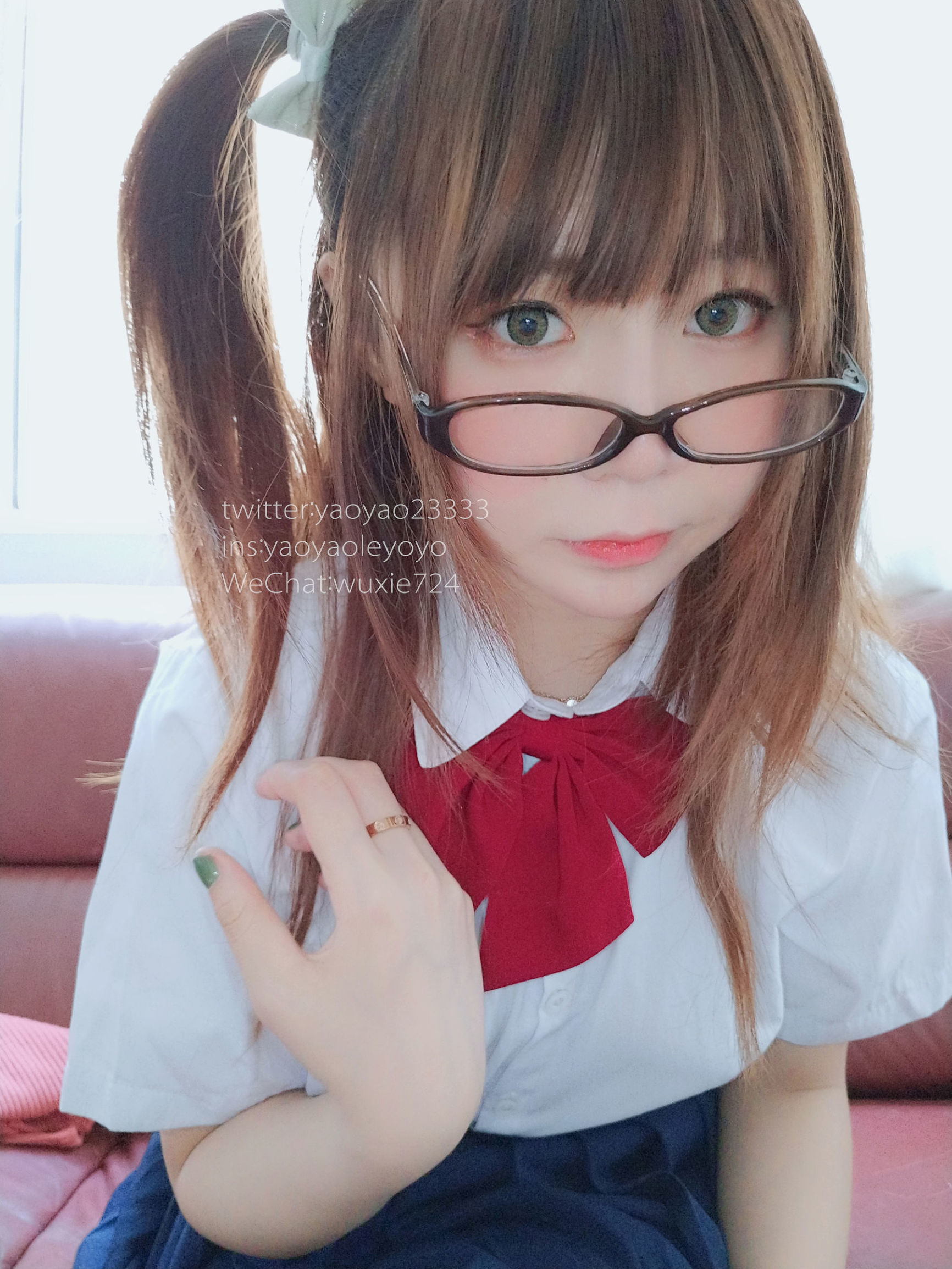  belle ta COS] Yoyo - Cô bé JK tiểu học thanh khiết