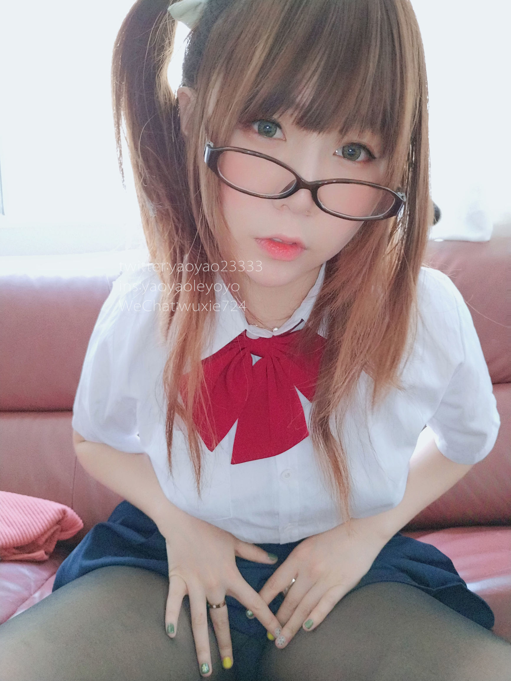  belle ta COS] Yoyo - Cô bé JK tiểu học thanh khiết