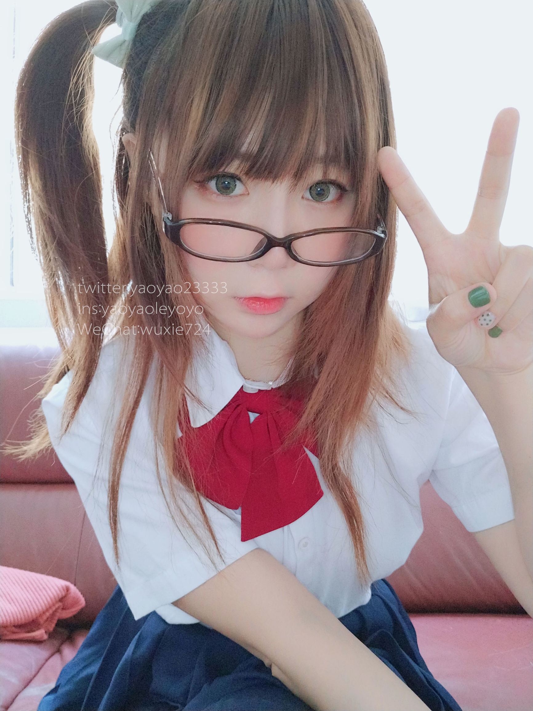  belle ta COS] Yoyo - Cô bé JK tiểu học thanh khiết