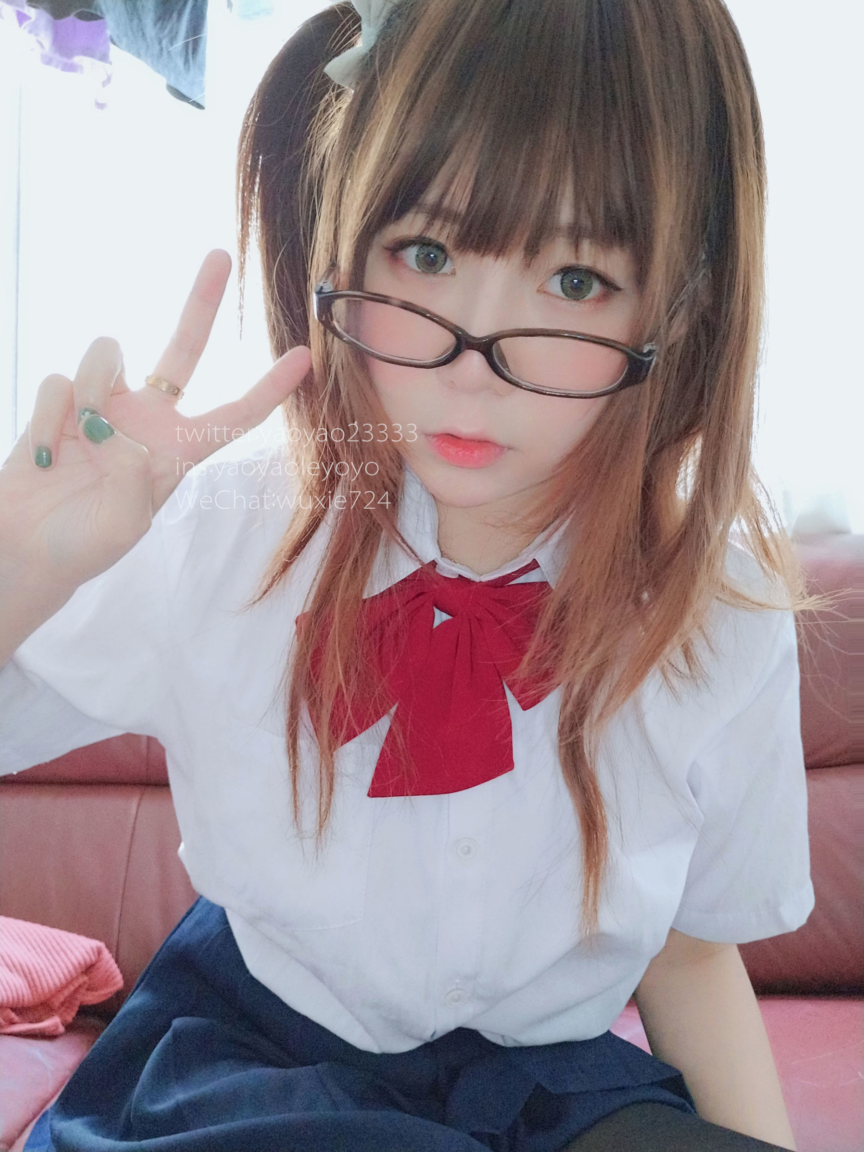 belle ta COS] Yoyo - Cô bé JK tiểu học thanh khiết