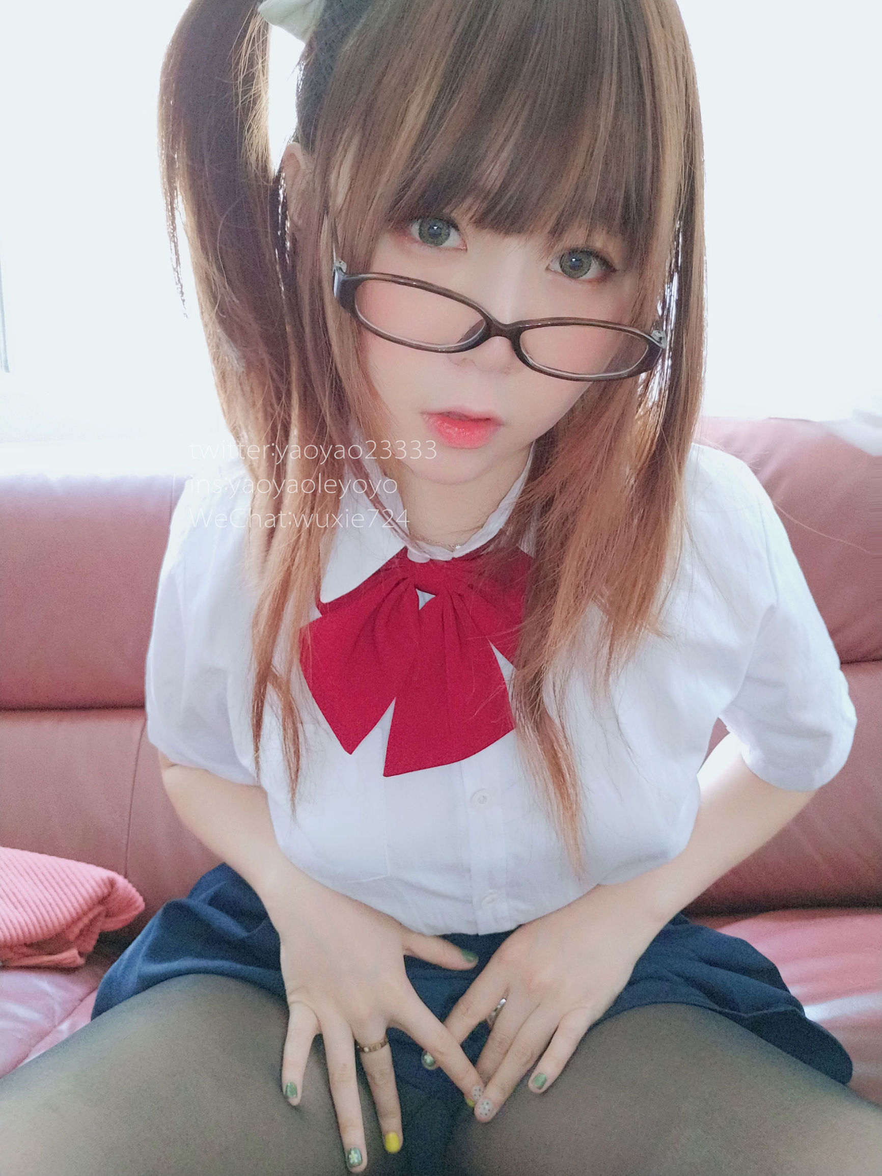  belle ta COS] Yoyo - Cô bé JK tiểu học thanh khiết