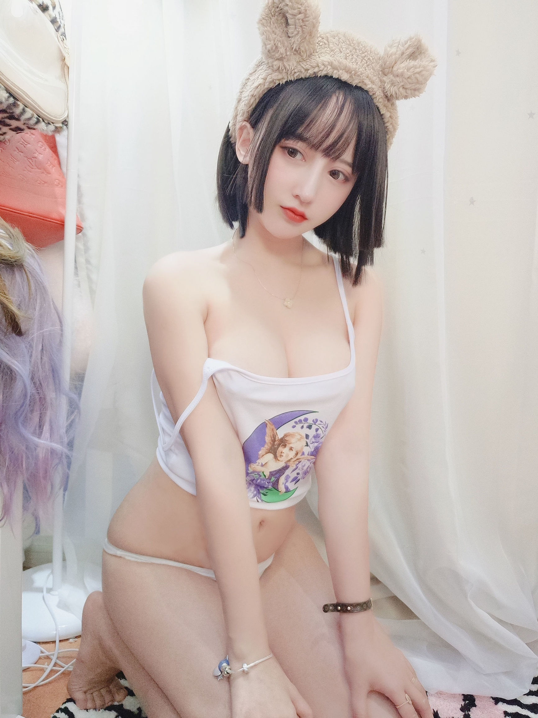  belle ta Cosplay] Douyu Mi Xiến Xiến Sama - Cô bé dễ thương Gấu