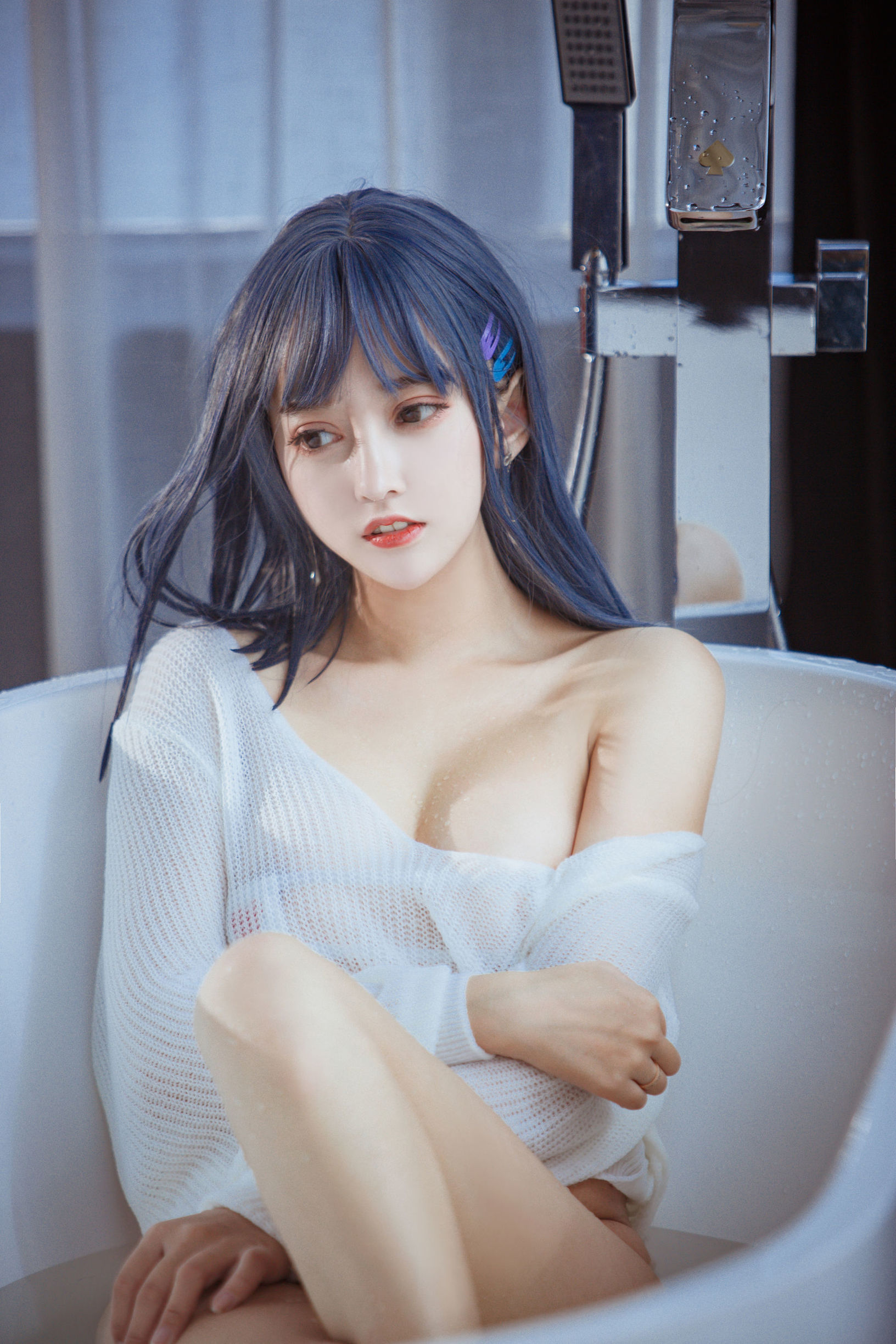 蘿莉COS] 斗魚米線線sama - 浴缸
