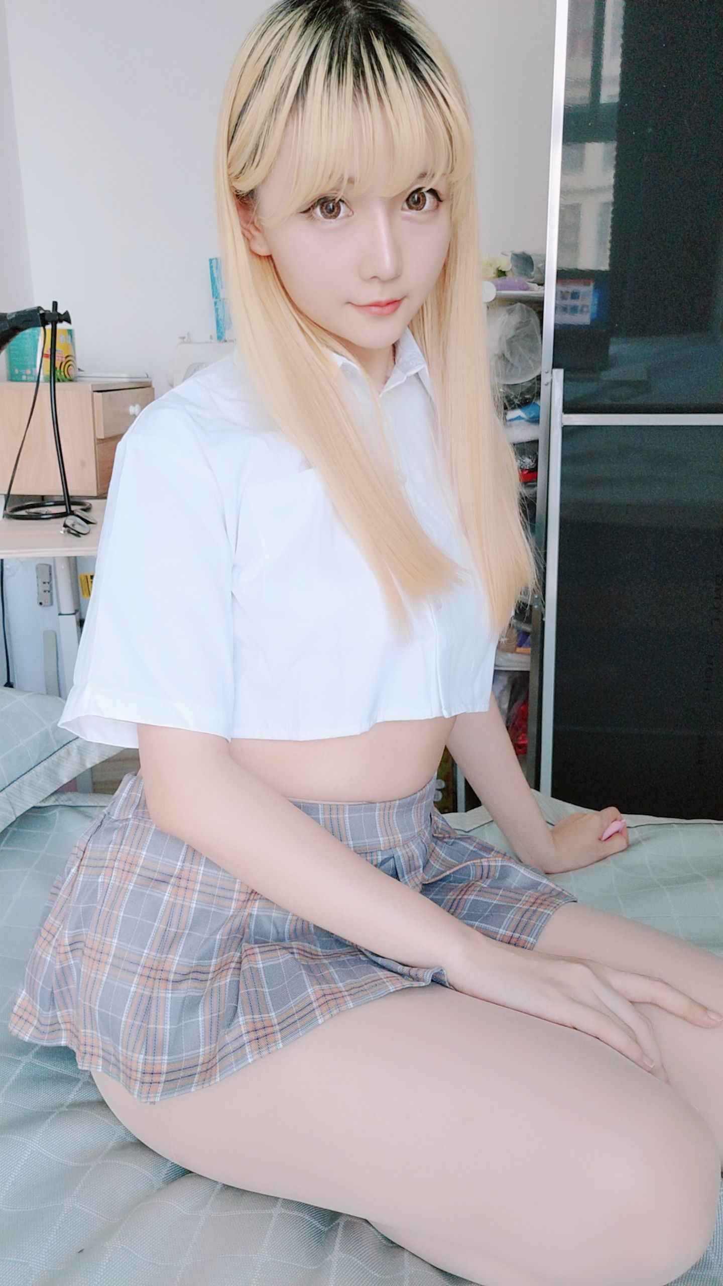 로리 코스프레] 성지치치 - 짧은 치마 제복