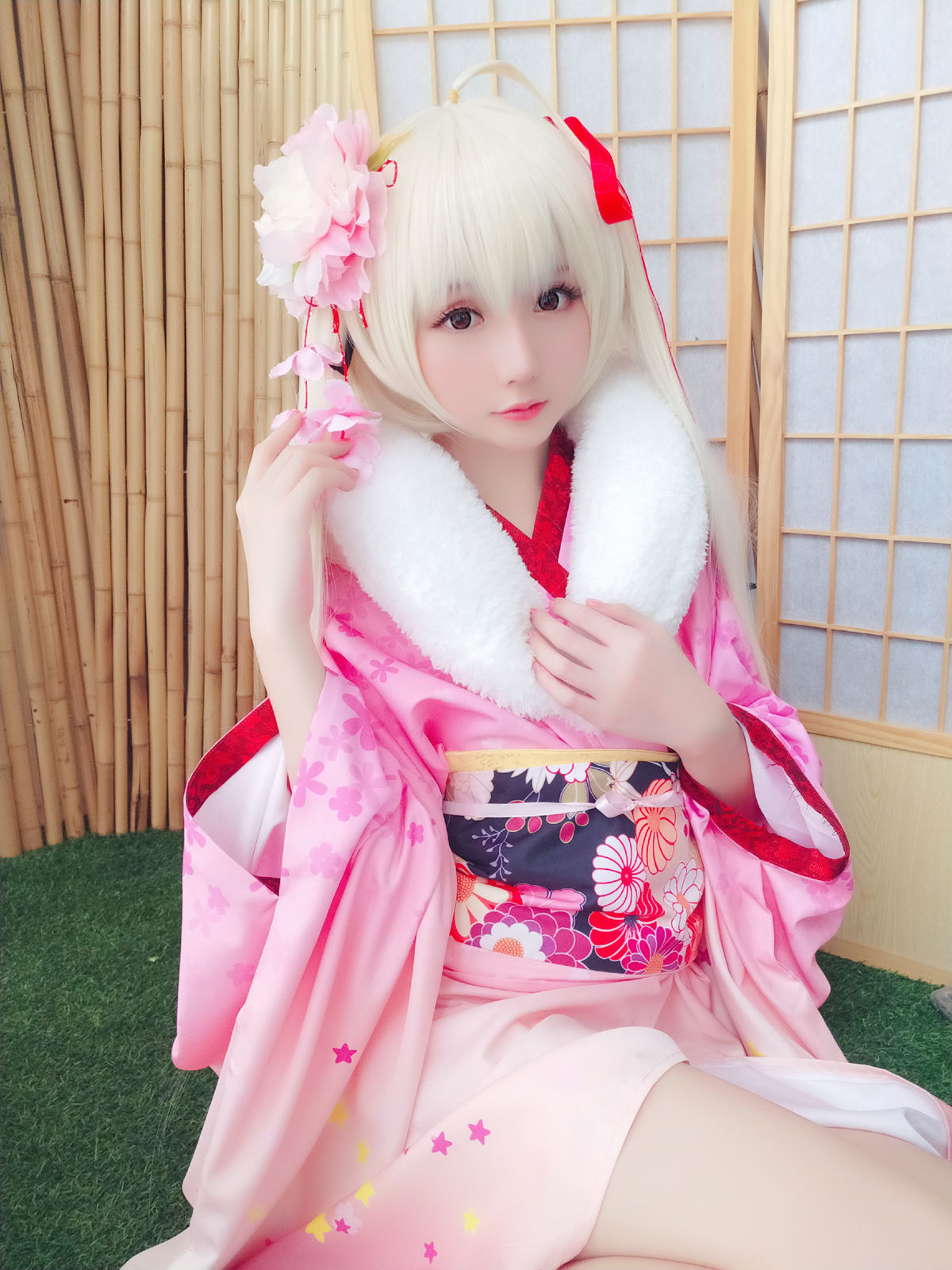  belle  COS] Tinh Chi Chi Vol.01 Gói Bọt Hồng