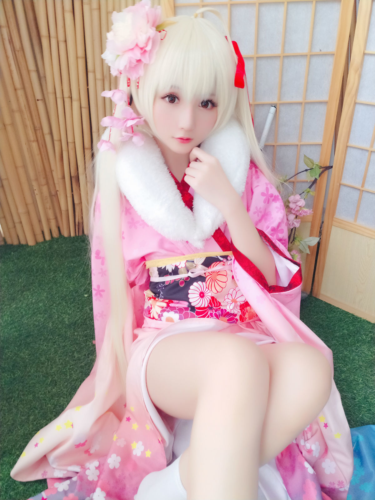  belle  COS] Tinh Chi Chi Vol.01 Gói Bọt Hồng